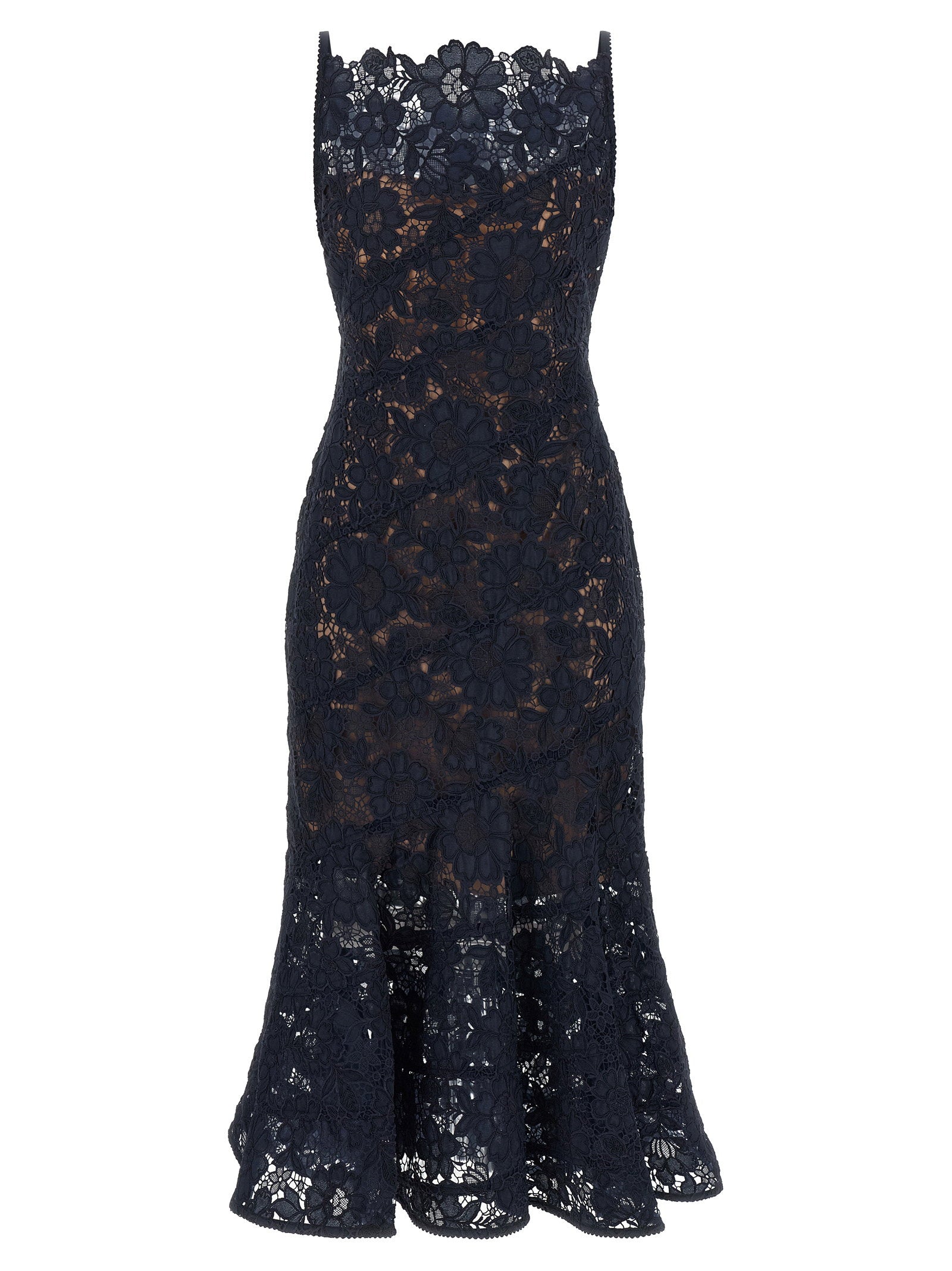 Self-Portrait Spiral Lace Lace Dress – 100% polyester