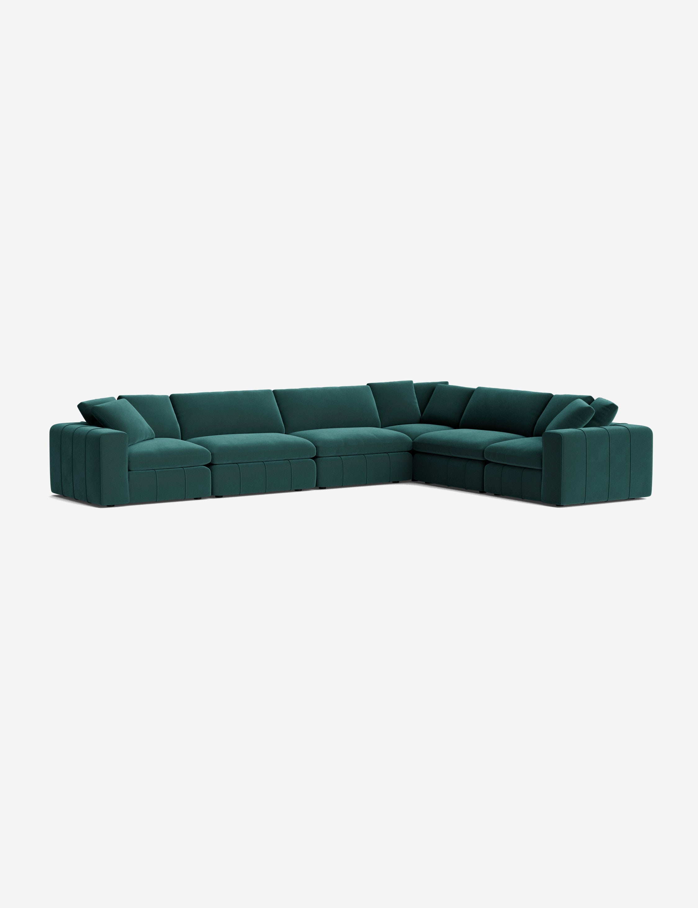 Lulu and Georgia Capella Modular Corner Sectional Sofa - view 49