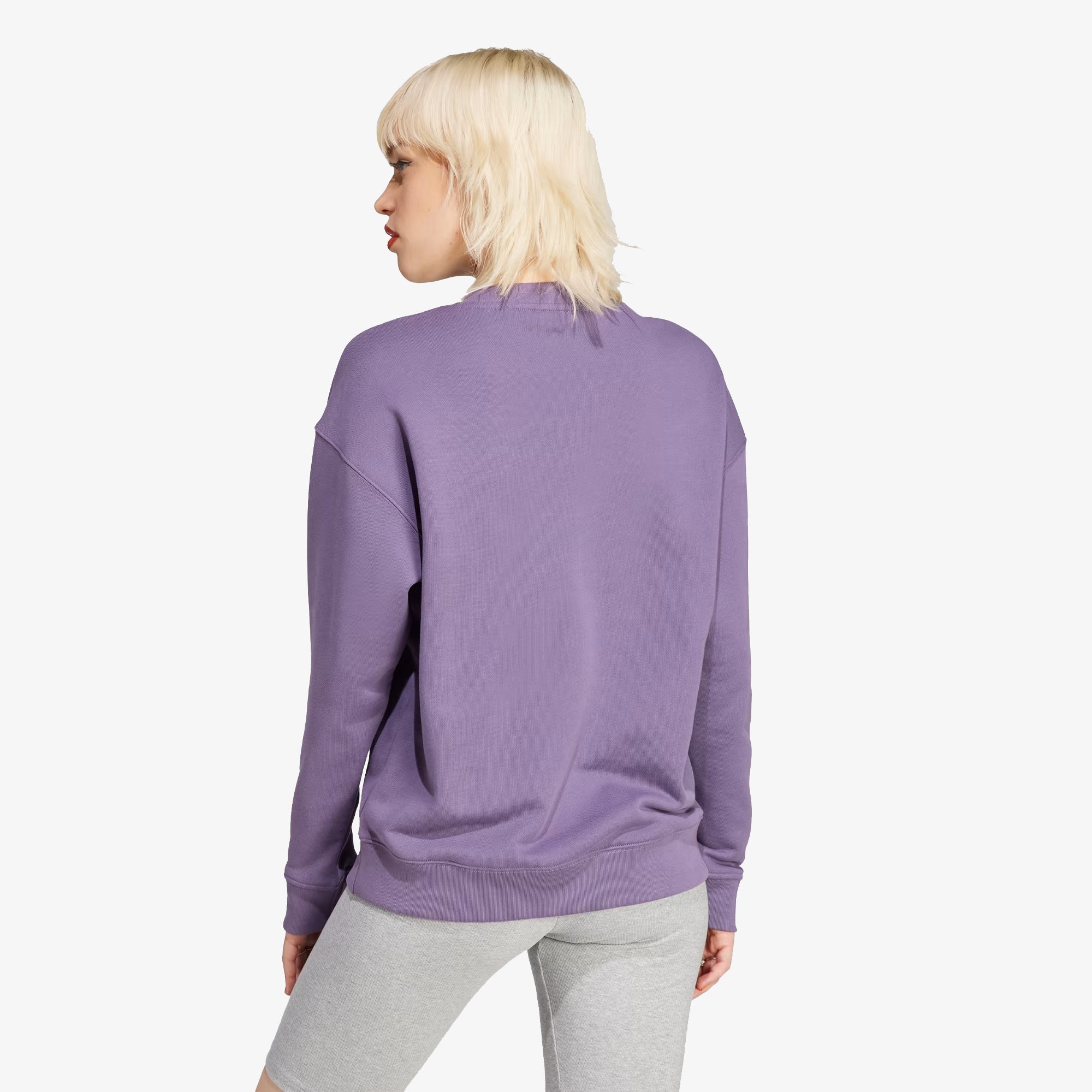 Adidas Originals | TREFOIL CREW SWEATSHIRT { SHADOW VIOLET