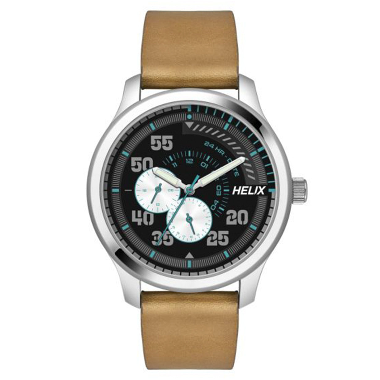 Helix Hustlers Brown Leather Strap – Black - view 4