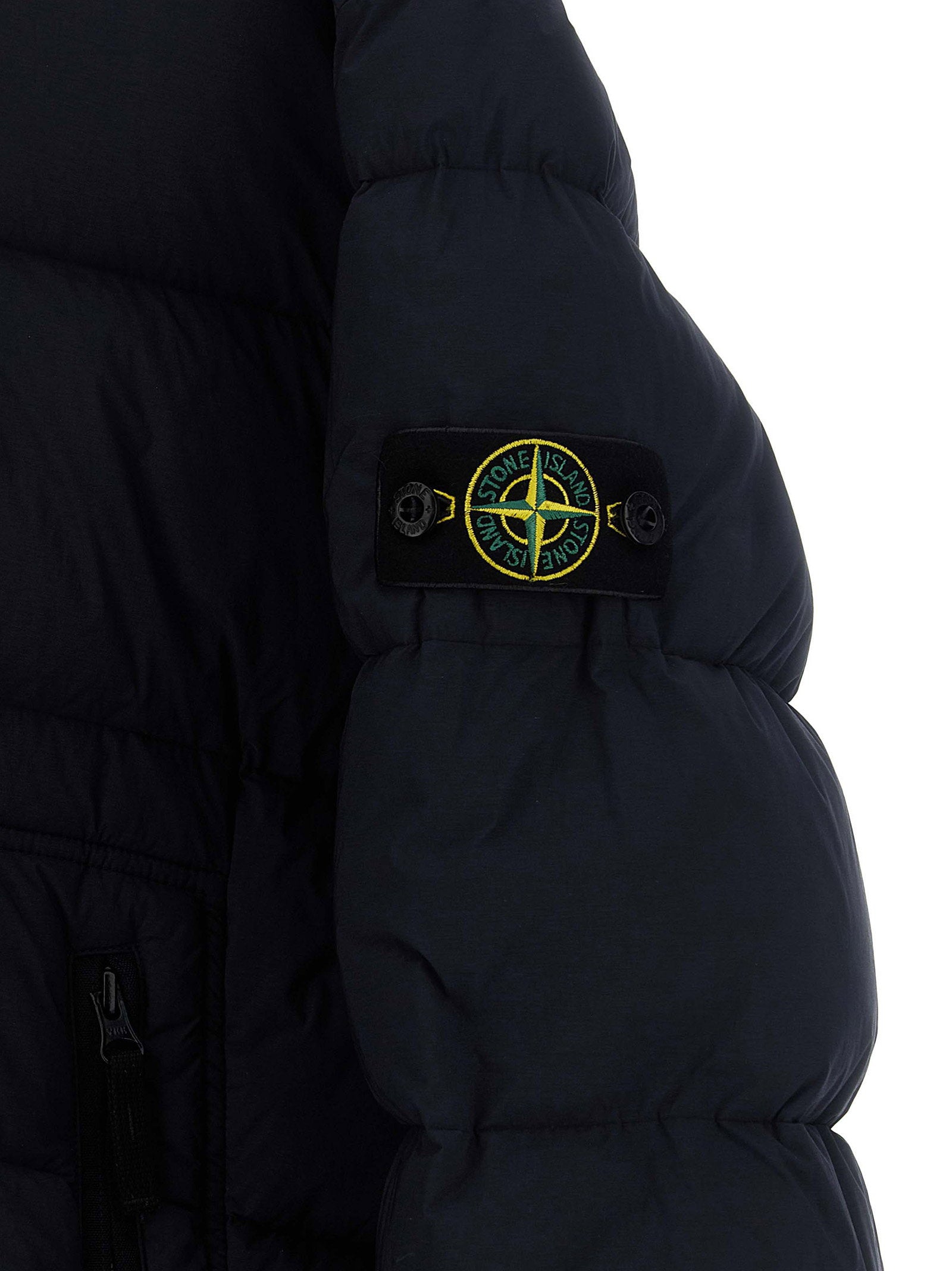 Stone Island Junior Badge Logo Parka - view 3