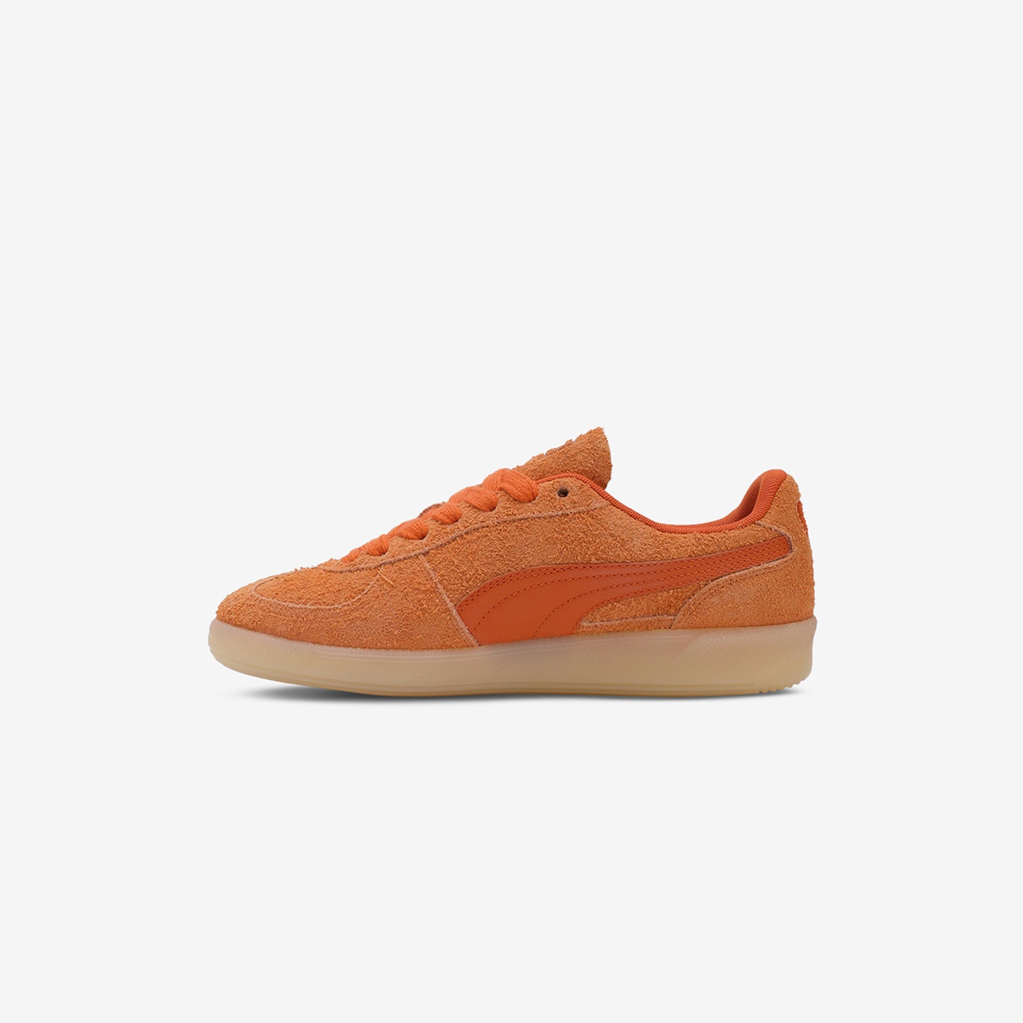 Puma Palermo Hairy Unisex Sneakers Bright Melon Maple Syrup - view 2