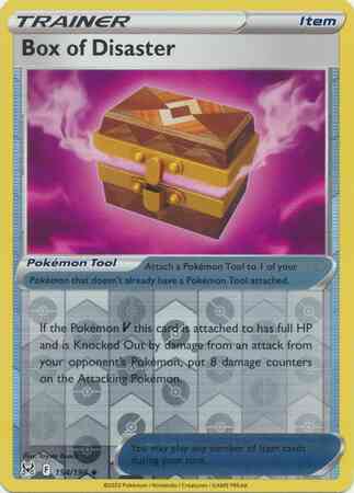 Pokémon Box of Disaster - 154/196 - Uncommon [swsh11-154] [Reverse Holo]