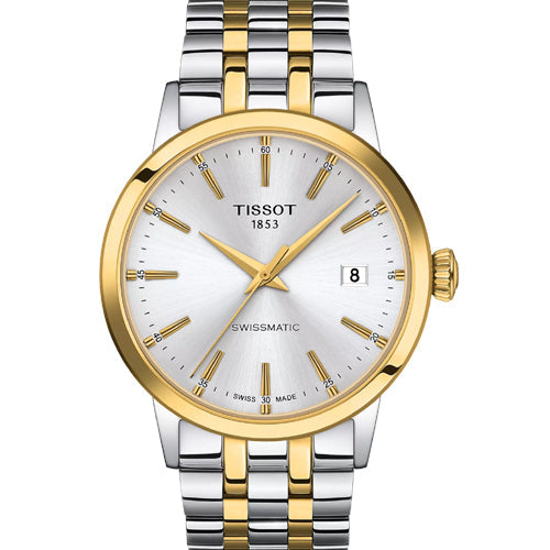 Tissot T-Classic Classic Dream Swissmatic Silver Dial Men 42mm T129.407.22.031.01