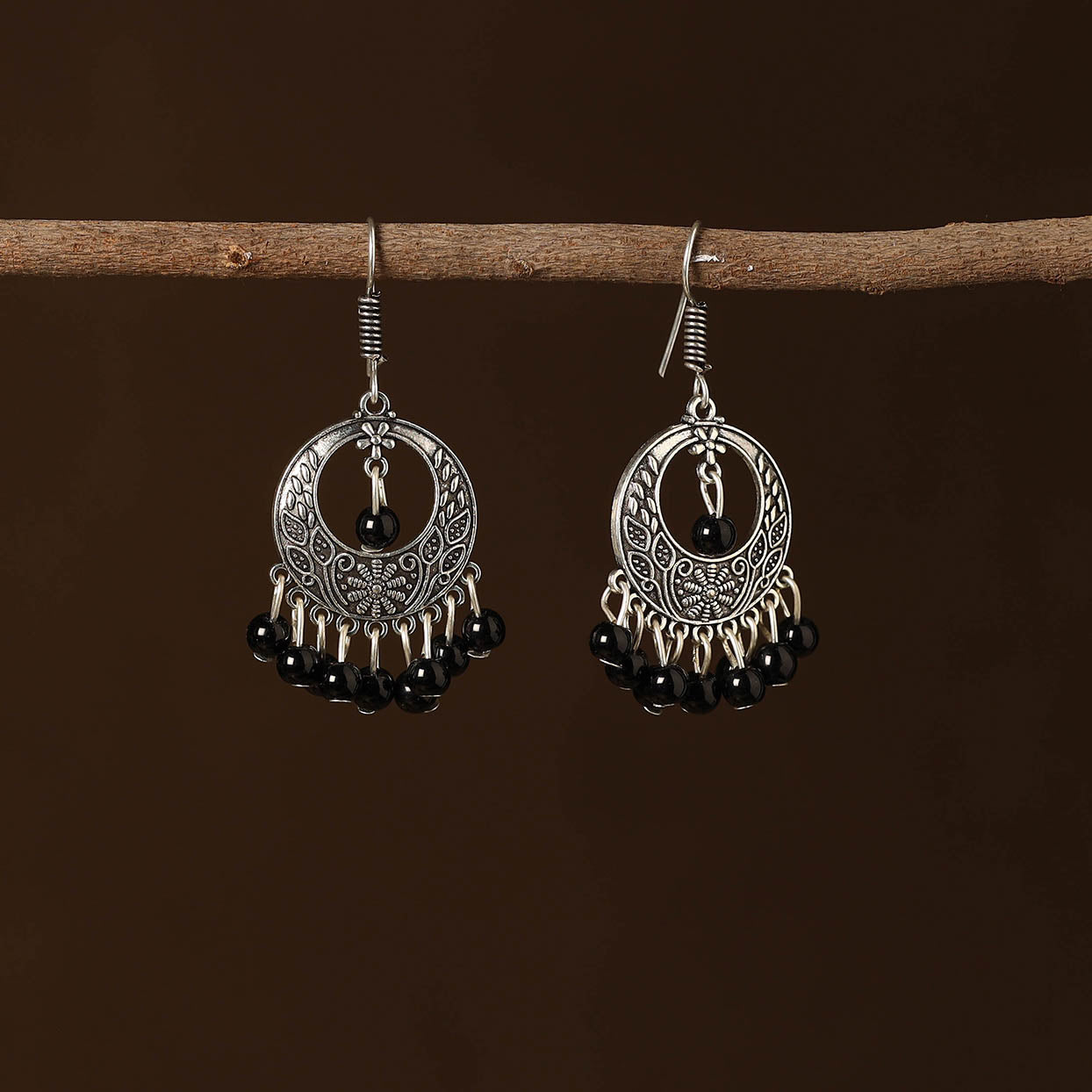JALPARI Barkha German Silver Earrings - view 2