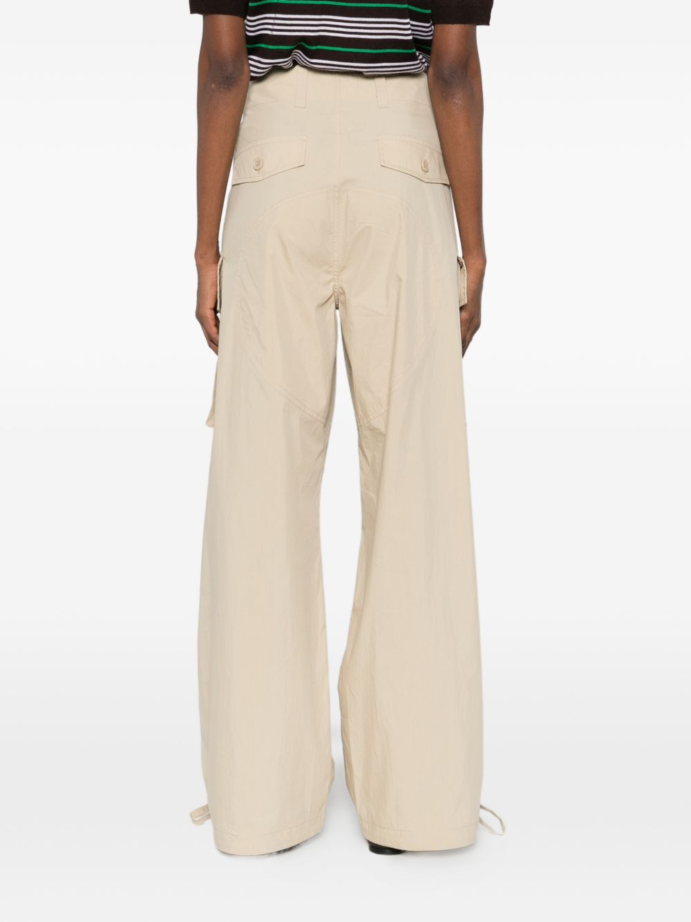 Parosh P.A.R.O.S.H. Nylon and cotton trousers - view 5
