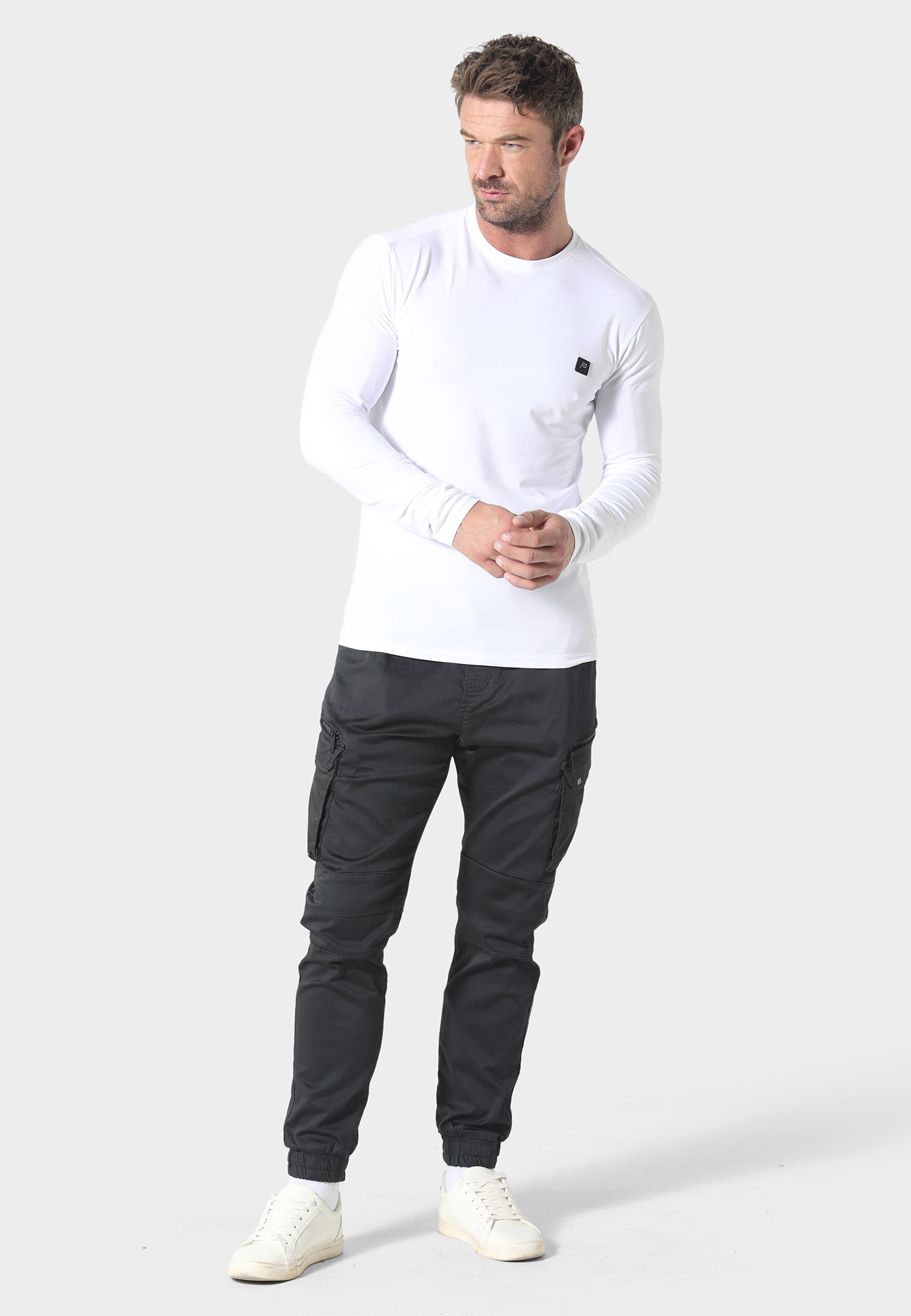 883 Police Ware Charcoal Cargo Pants - view 4
