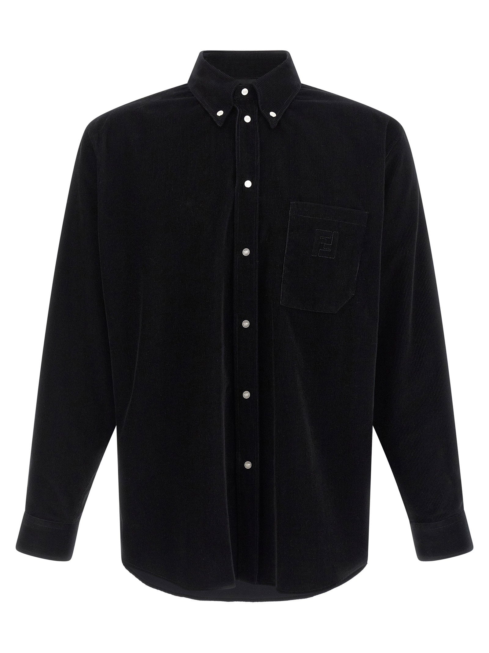 Fendi Corduroy Shirt – 100% cotton