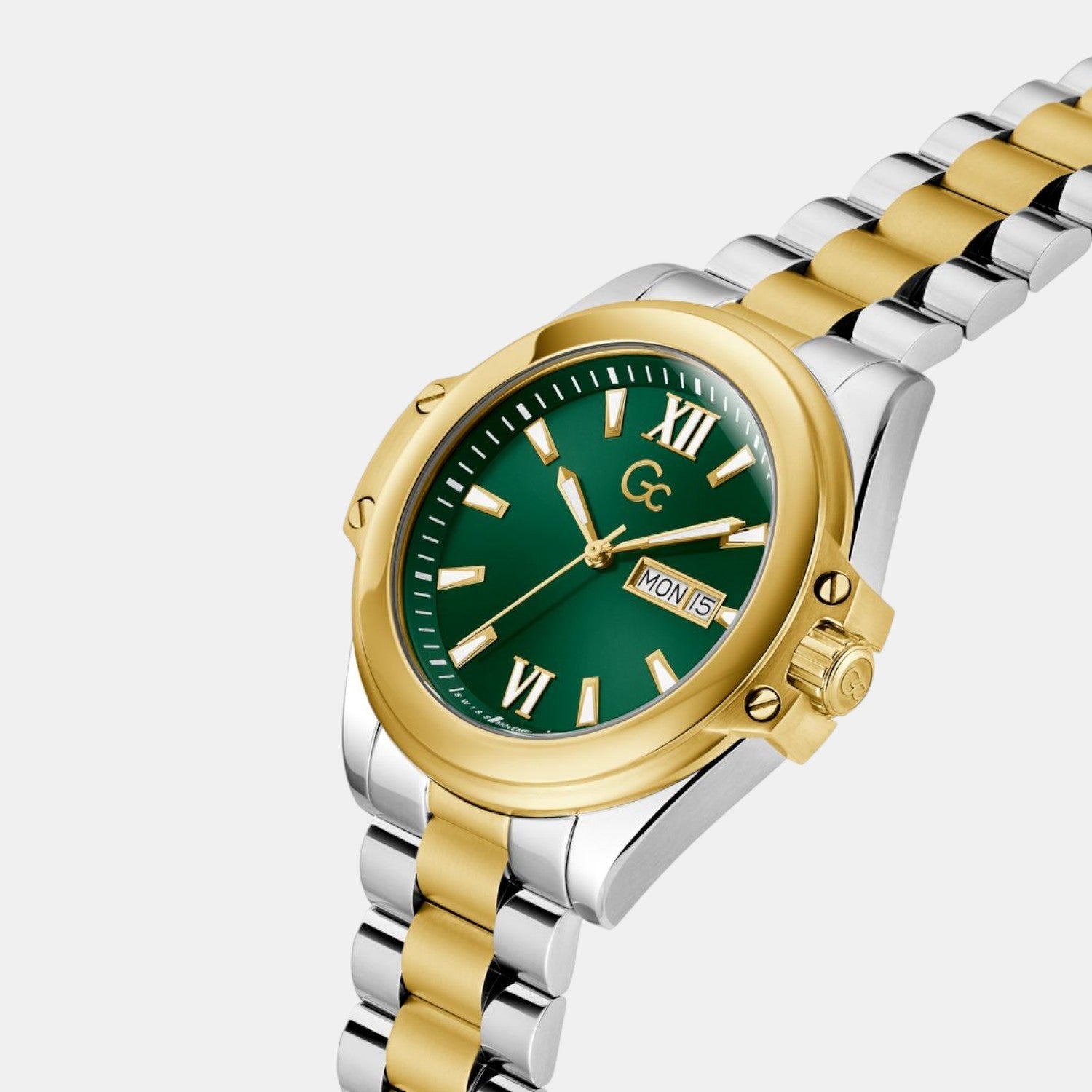GC Bolt Men Quartz Green Dial Analog Stainless Steel Watch Z60002G9 - view 3