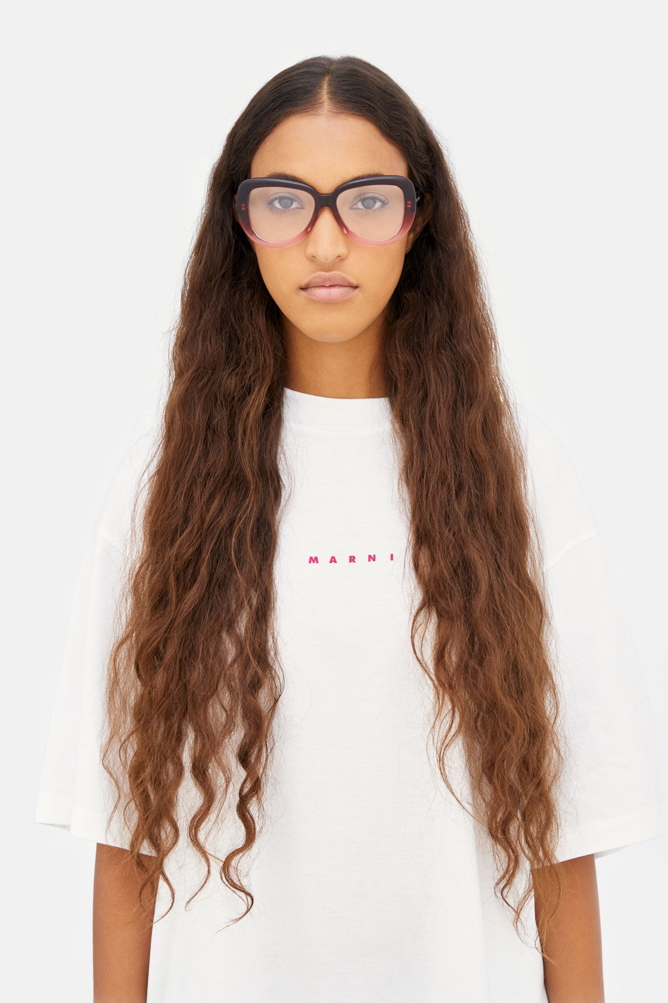 MARNI Elephant Island Optical Faded Burgundy - view 4