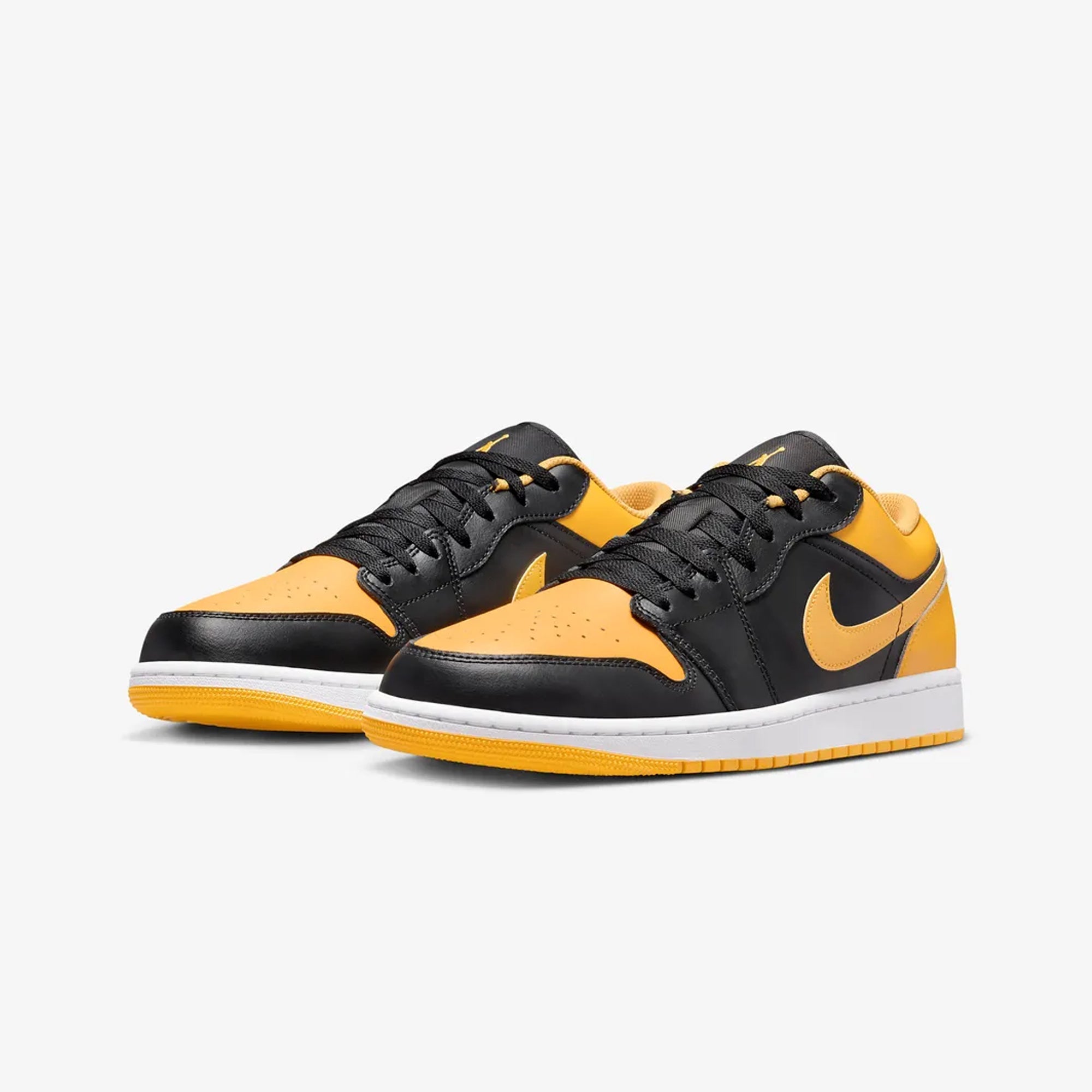 Jordan | AIR JORDAN 1 LOW { BLACK/YELLOW OCHRE-WHITE - view 2