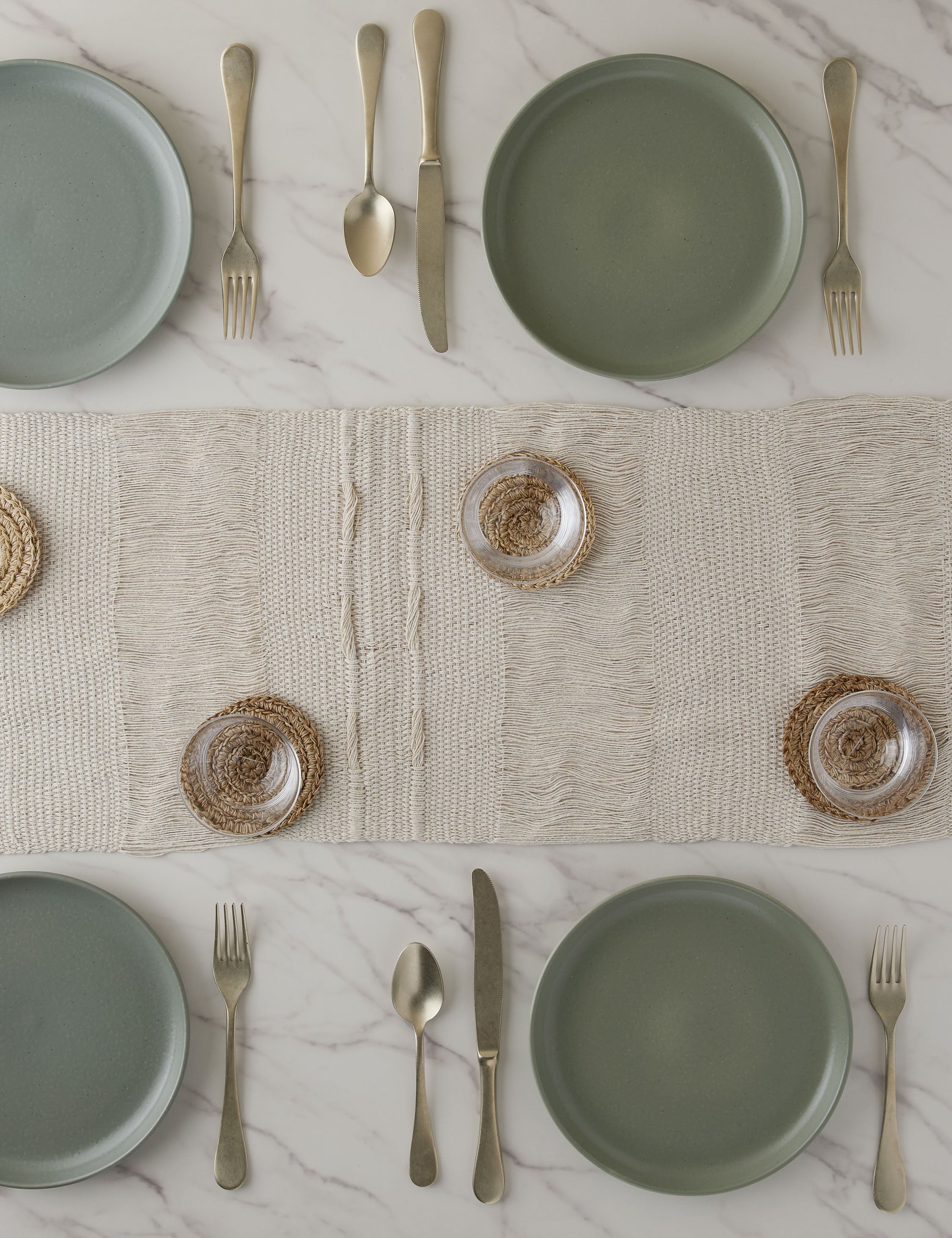 Lulu and Georgia Threads Table Runner by Tallo de Olivo - view 2