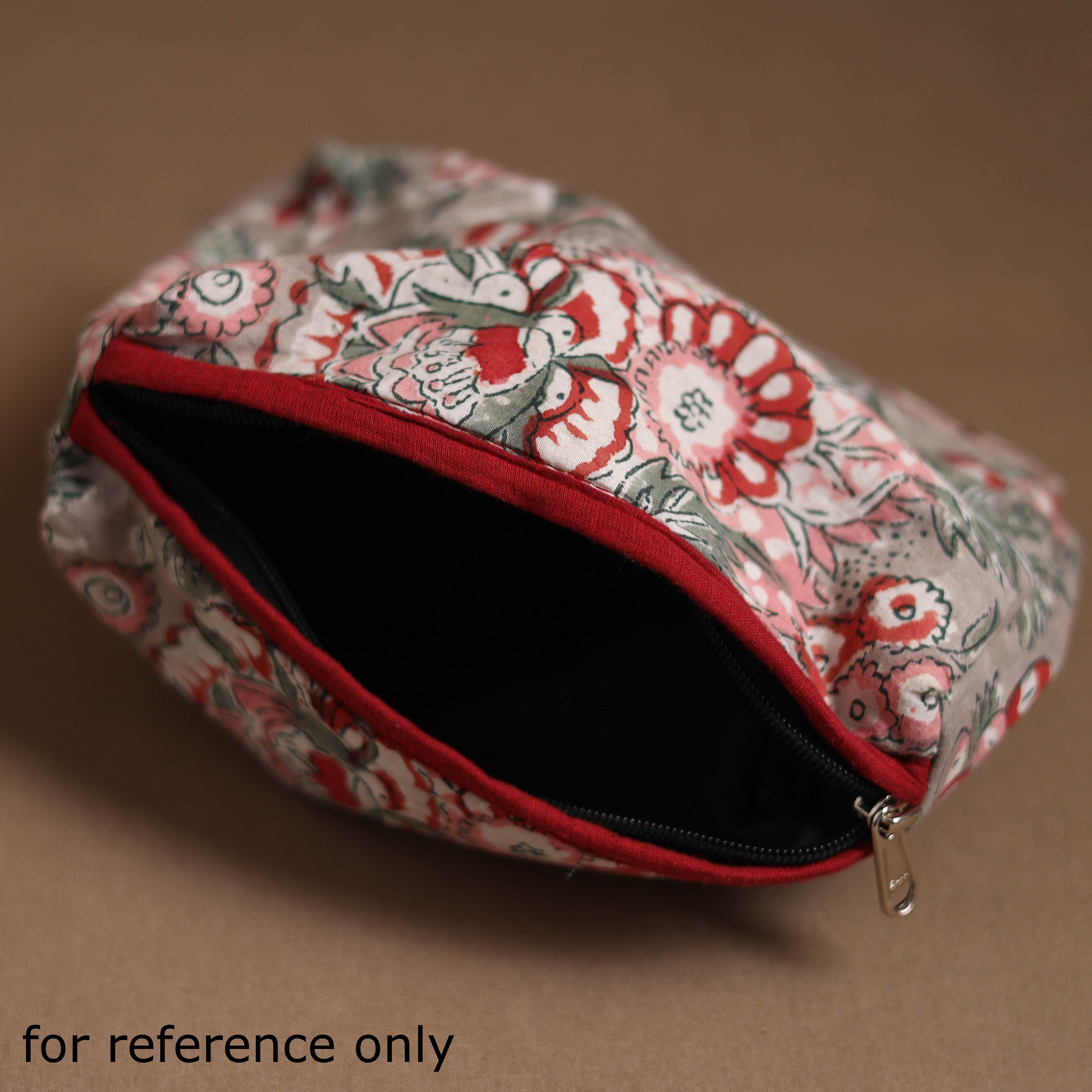 NOORI BAZAR Brown - Handmade Cotton Toiletry Pouch 15 - view 3