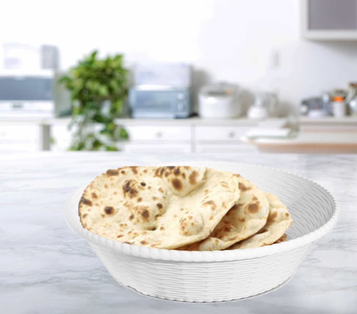 Roti Basket (Milton) – White - view 2