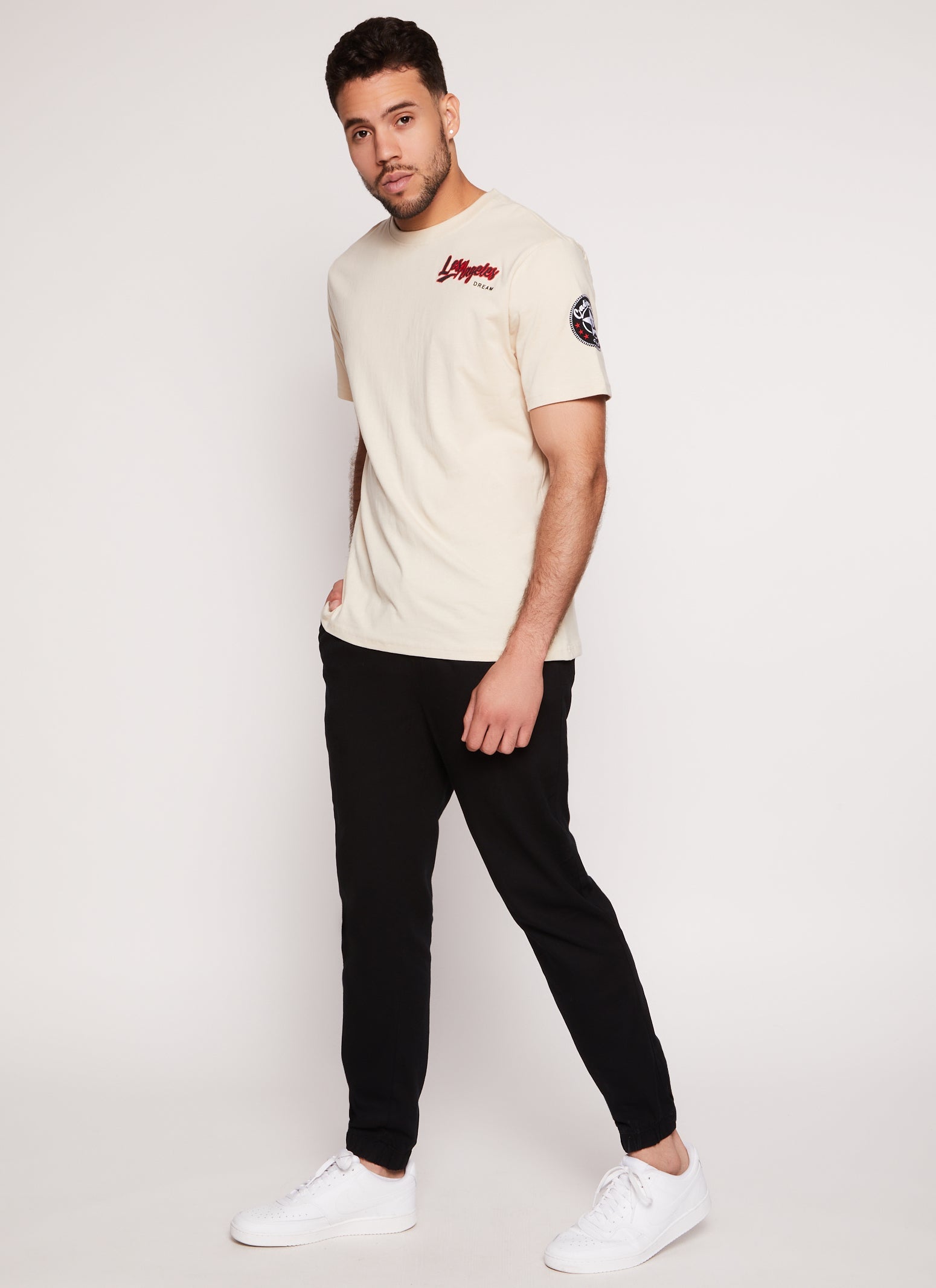 Rainbow Shops Mens California Los Angeles 23 Back Graphic Tee - view 2