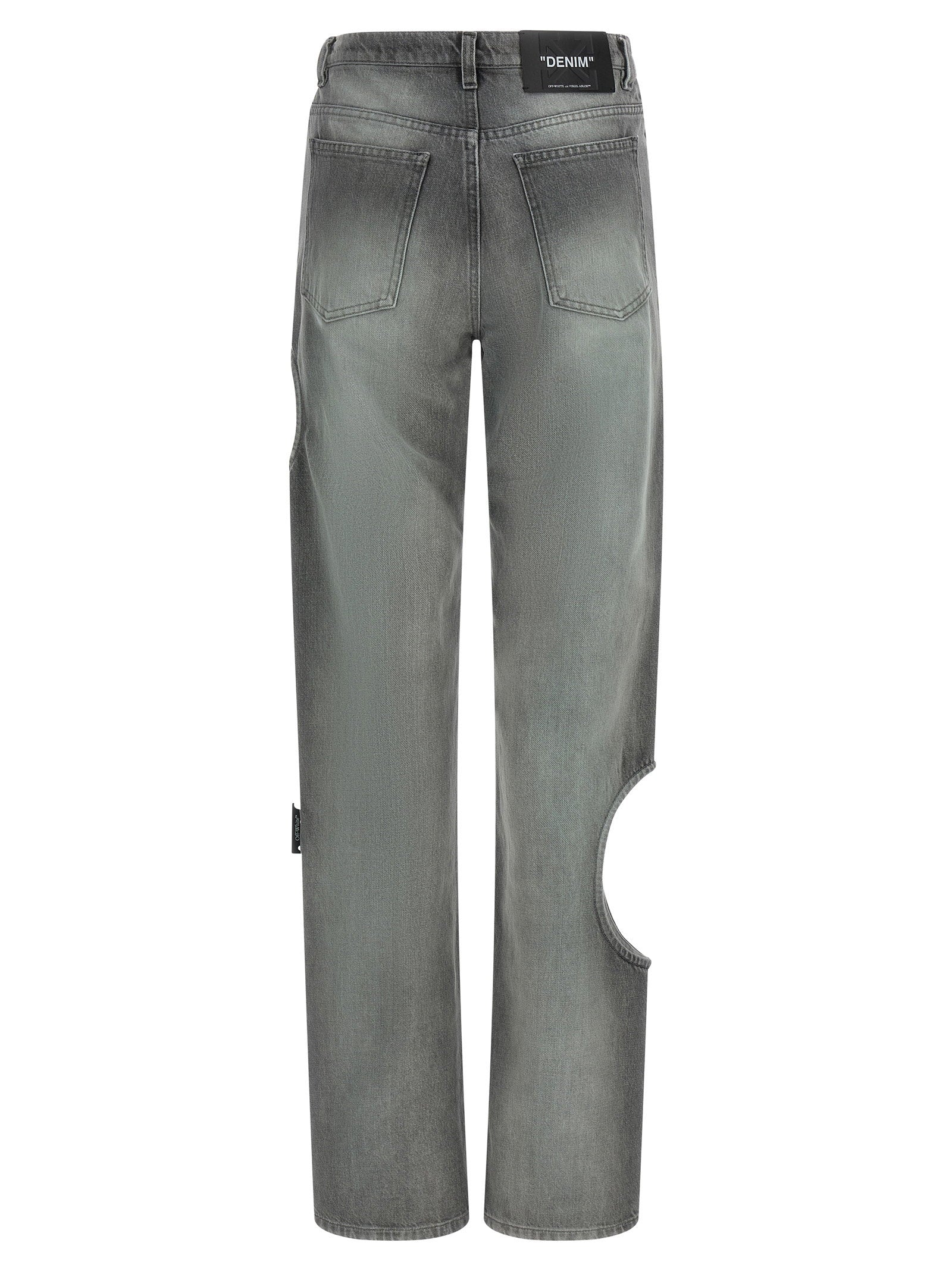 Off White Spray New Meteor Jeans – 100% cotton - view 2