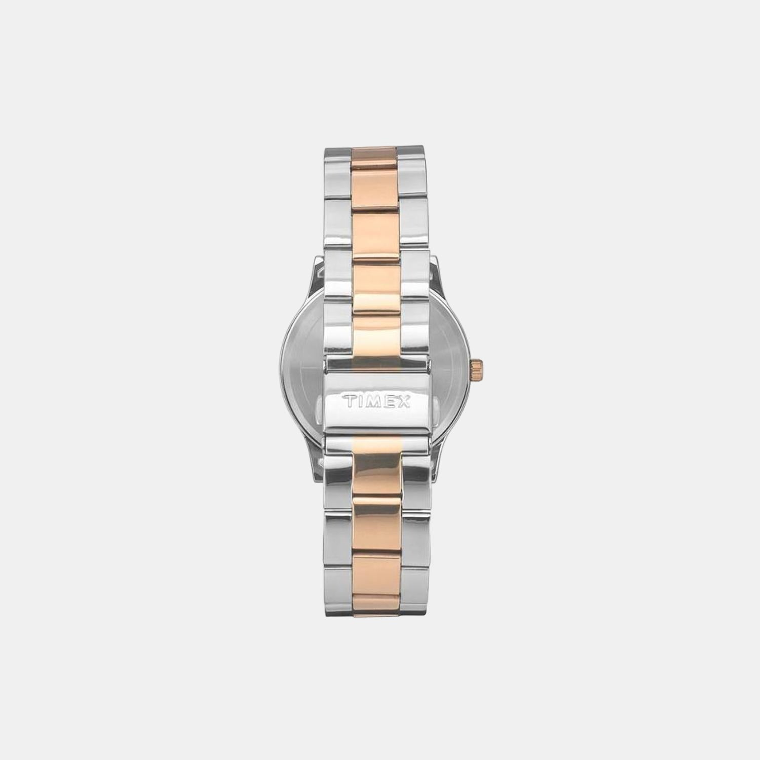 Timex Fashion Men Quartz White Dial Analog Stainless Steel Watch TW0TG8308 - view 4
