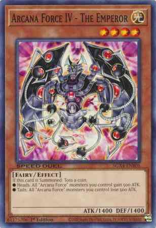 Yu-Gi-Oh! Arcana Force IV - The Emperor - SGX4-ENB05 - Common - 1st Edition