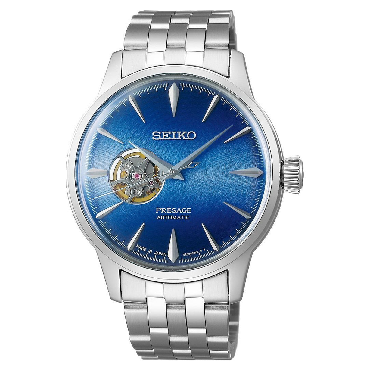 Seiko Presage Blue Dial Men 40.5mm - view 4