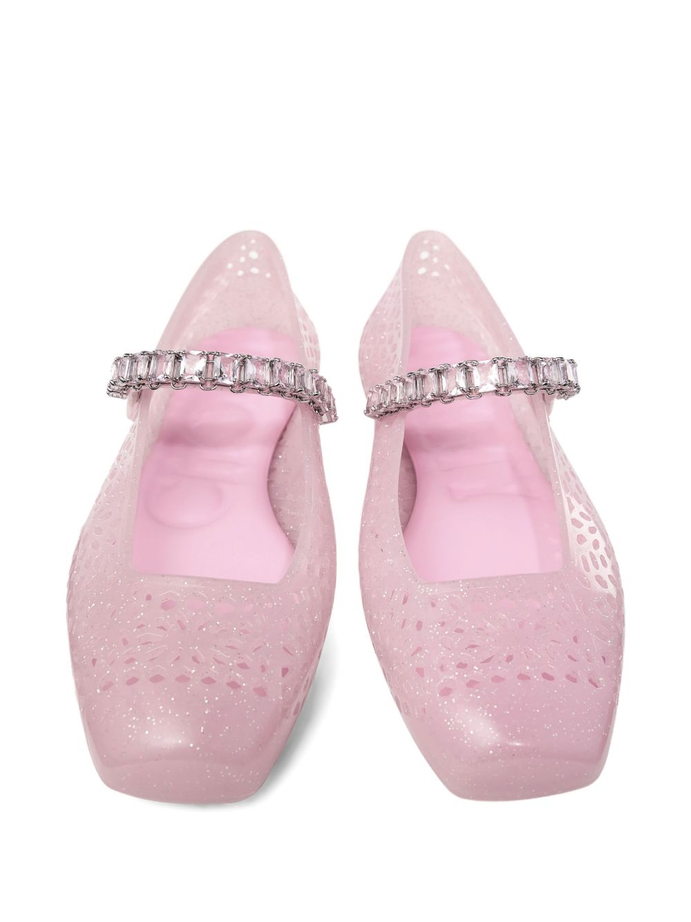 JIMMY CHOO Flat shoes PINK – 100% Tpu - view 6