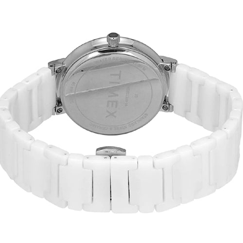 Timex Fashion Men's White Dial Round Case 3 Hands Function Watch 40mm TWEG21200 - view 3