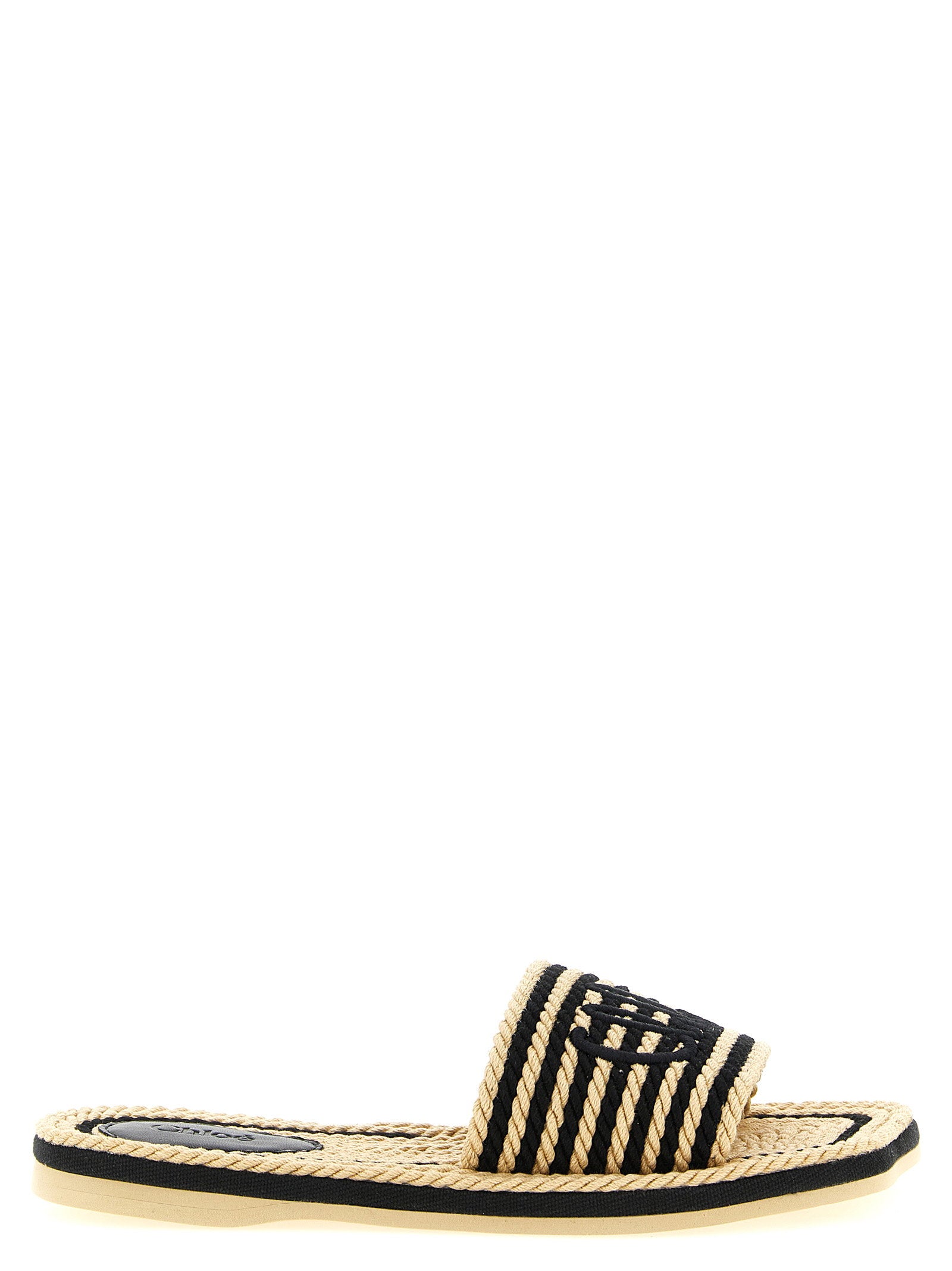 Chloé Sand Sabots – 100% cotton