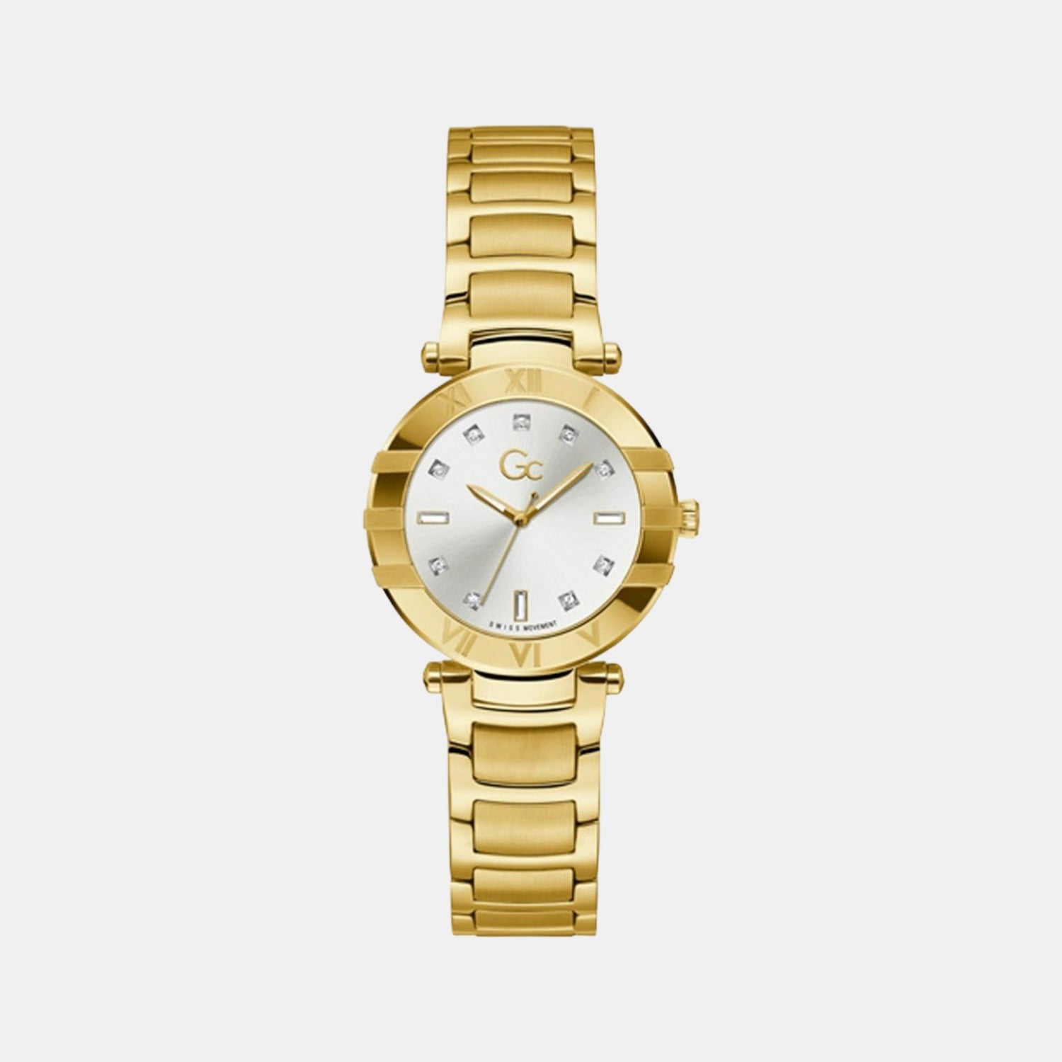 GC Cruise Women Quartz White Dial Analog Stainless Steel Watch Z03003L1MF