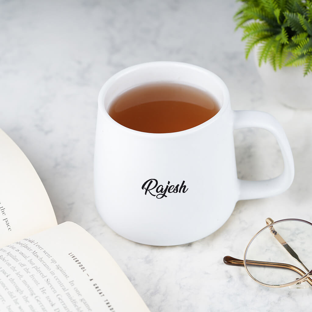 Bigsmall Personalized Minimal Coffee Mug | COD Not Available - view 5