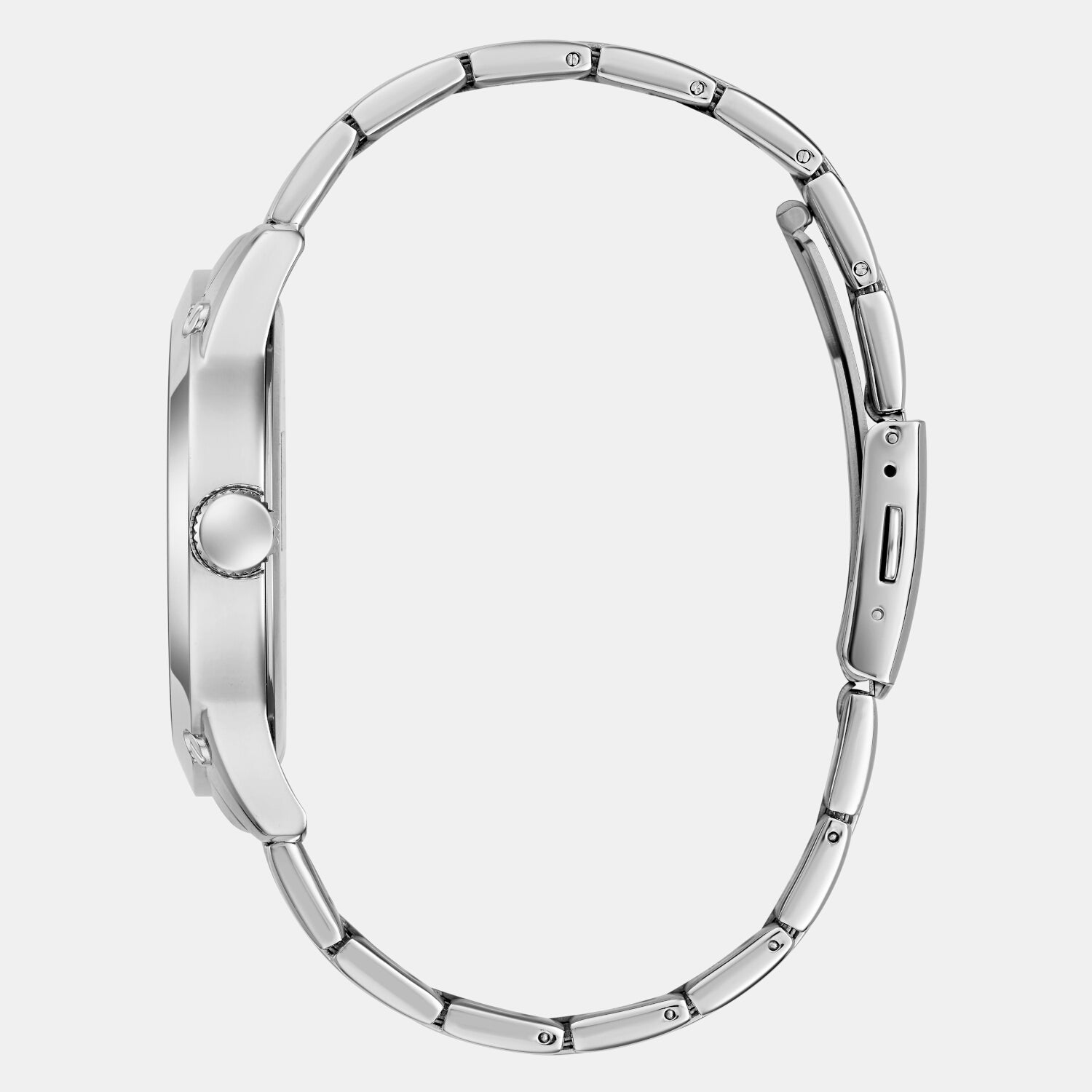 Guess Crescent Men Quartz Grey Dial Analog Stainless Steel Watch GW0574G1 - view 2