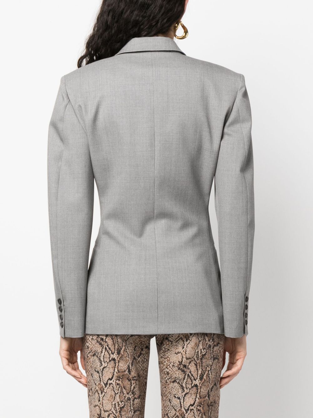 Armarium Double-breasted wool jacket - view 2