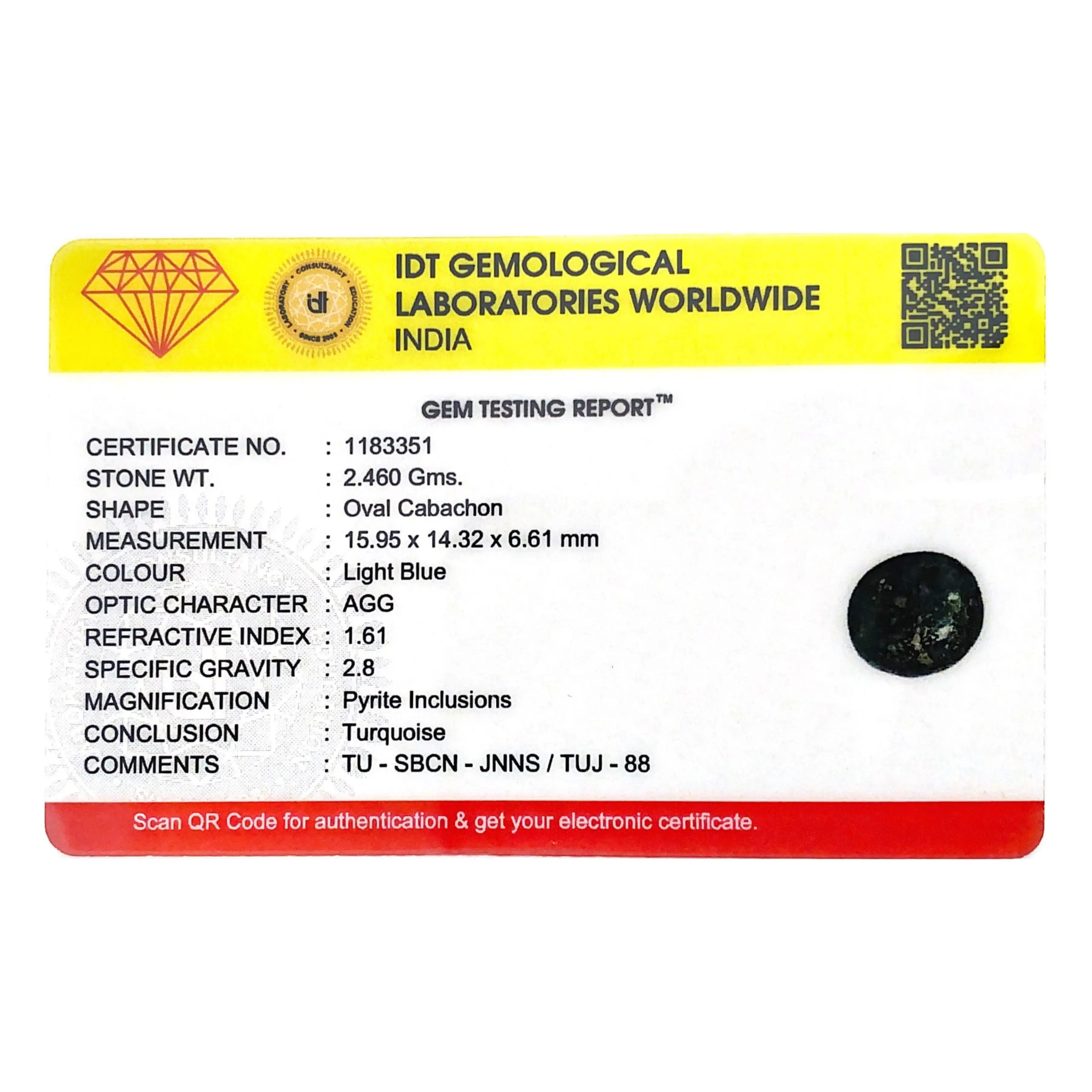 Pramogh Irani Firoza - 12.3 Carat - view 4