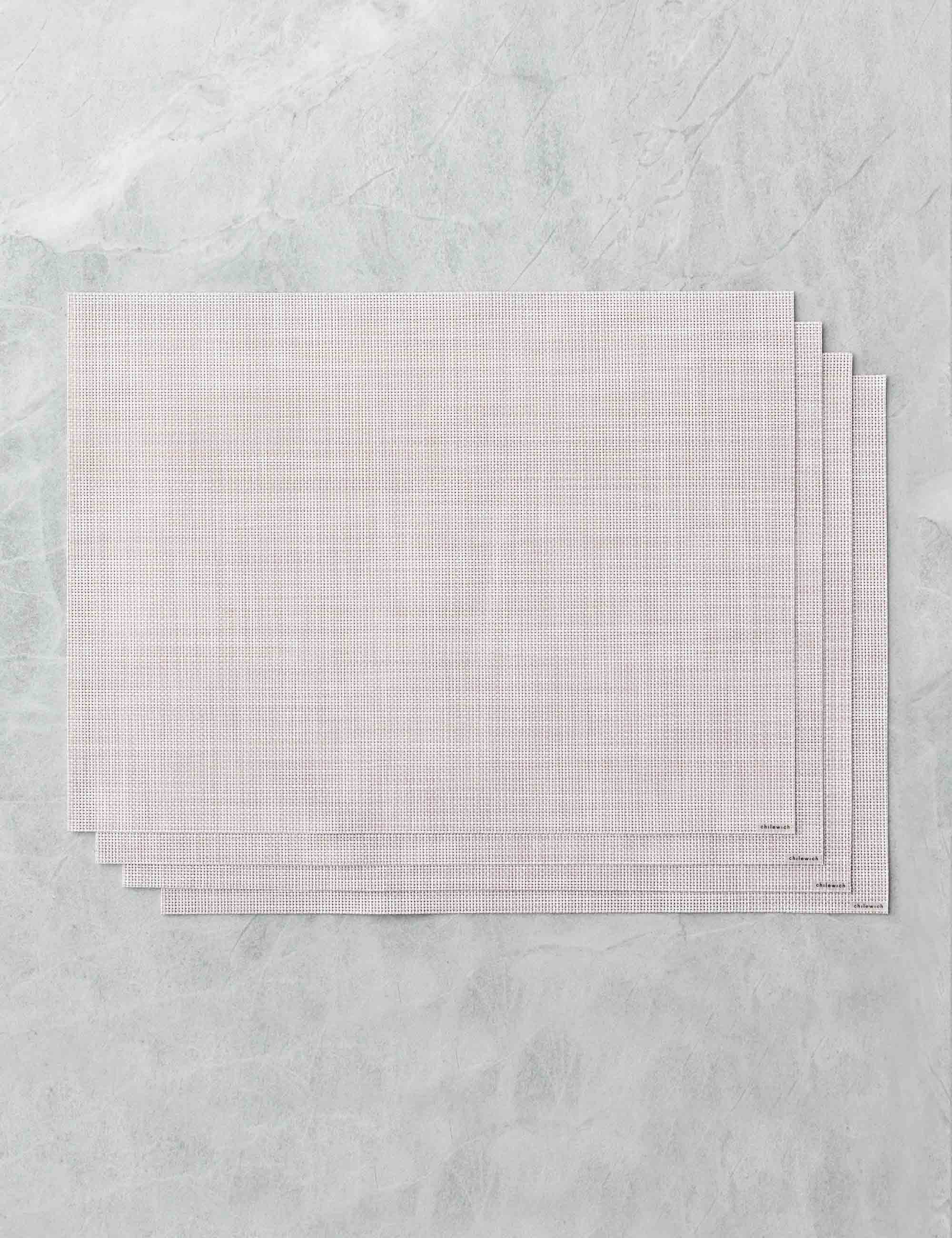 Lulu and Georgia Mini Basketweave Rectangle Placemat (Set of 4) by Chilewich - view 2