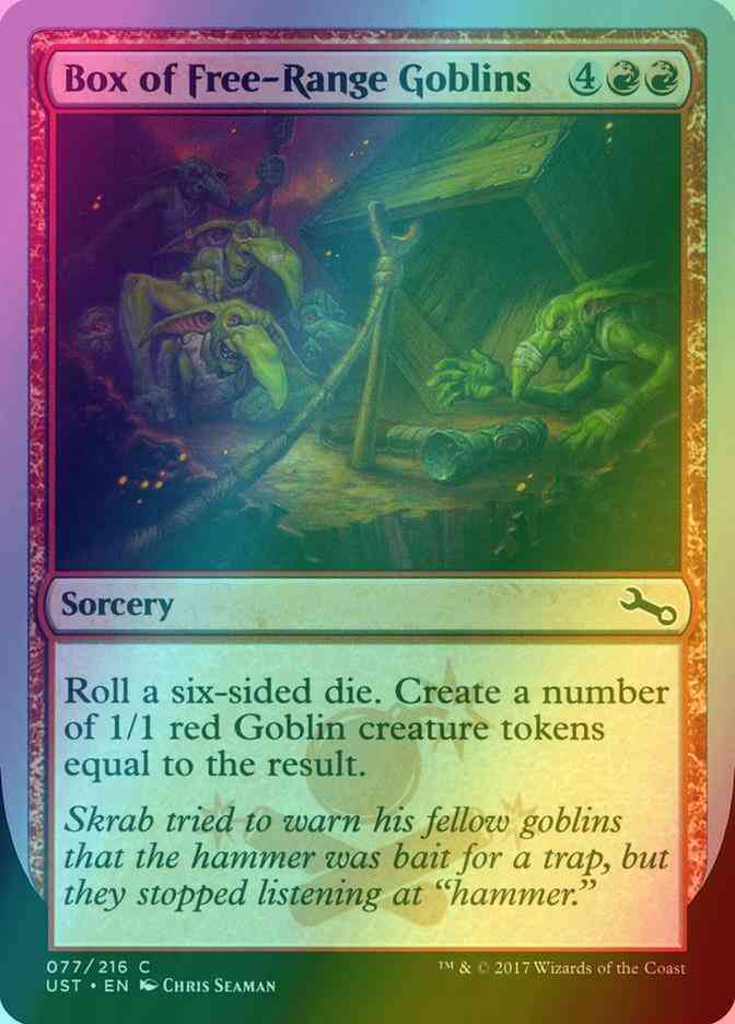 Magic Box of Free-Range Goblins [77] [Unstable] [Foil]