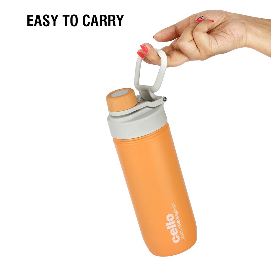 Cello Pop Hot & Cold Stainless Steel Kids Water Bottle, 600ml - view 39