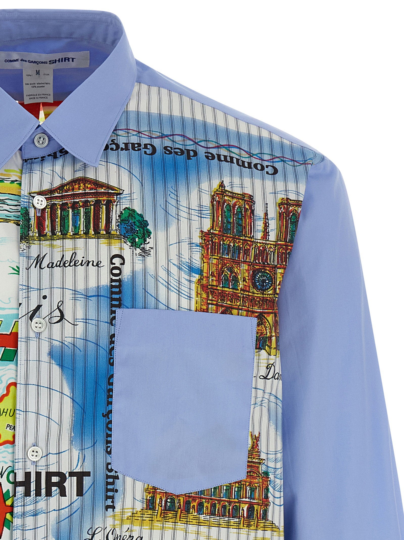 Comme Des Garcons Shirt Printed Shirt – 100% cotton - view 3