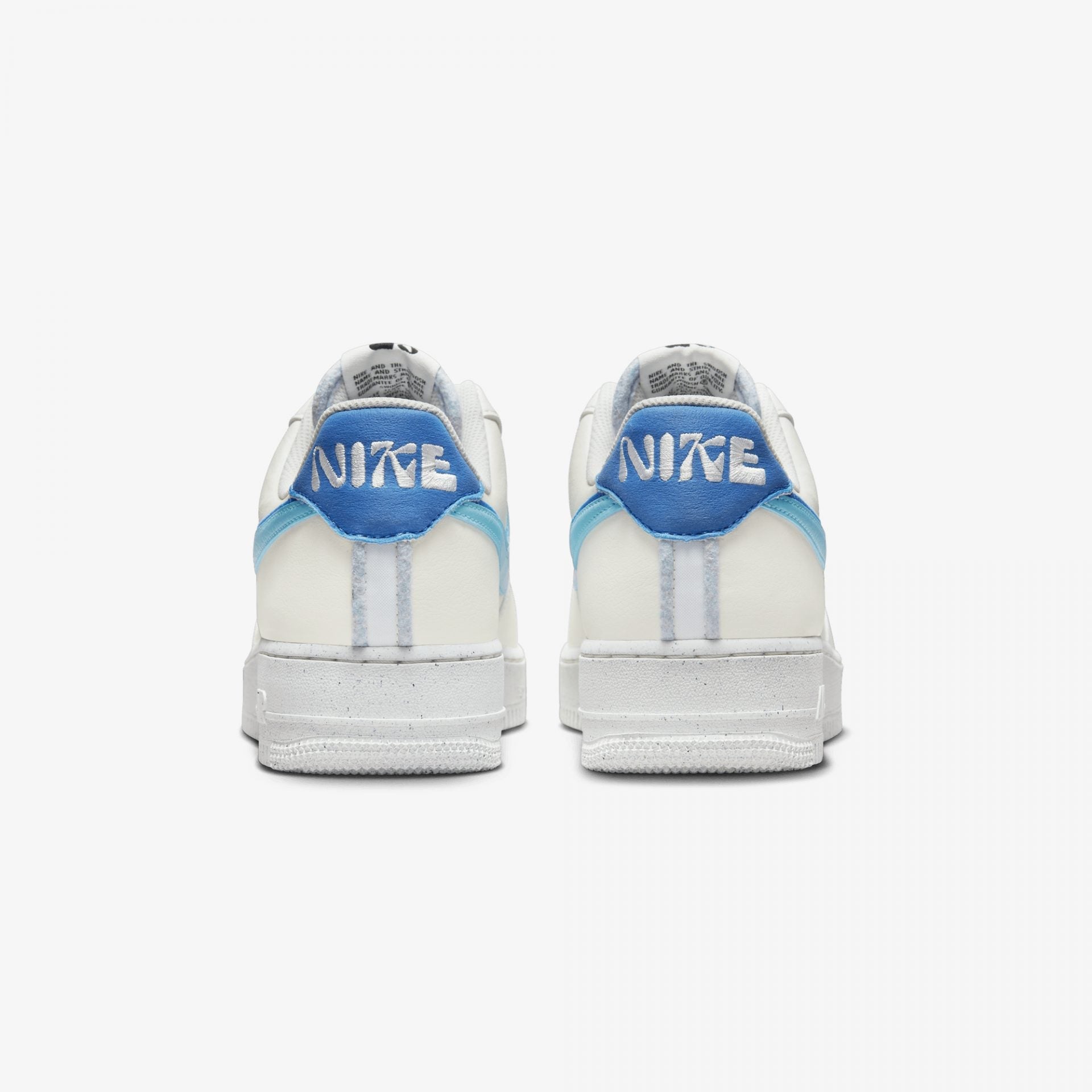 Nike | AIR FORCE 1 '07 LV8 { SAIL/BLUE CHILL - view 2