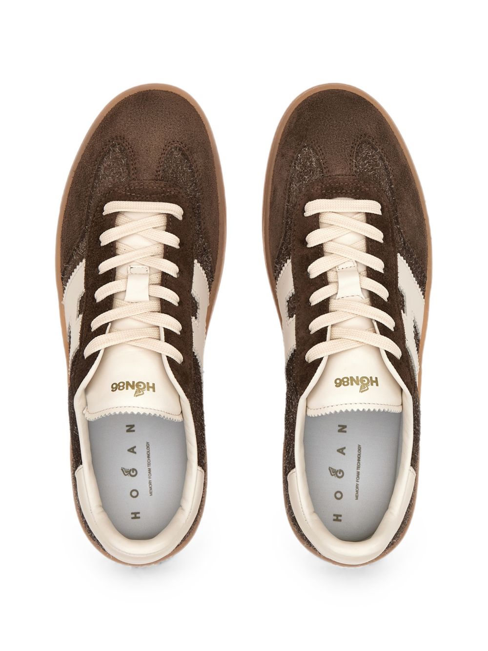 HOGAN Sneakers BROWN – Calf Leather 100% - view 2