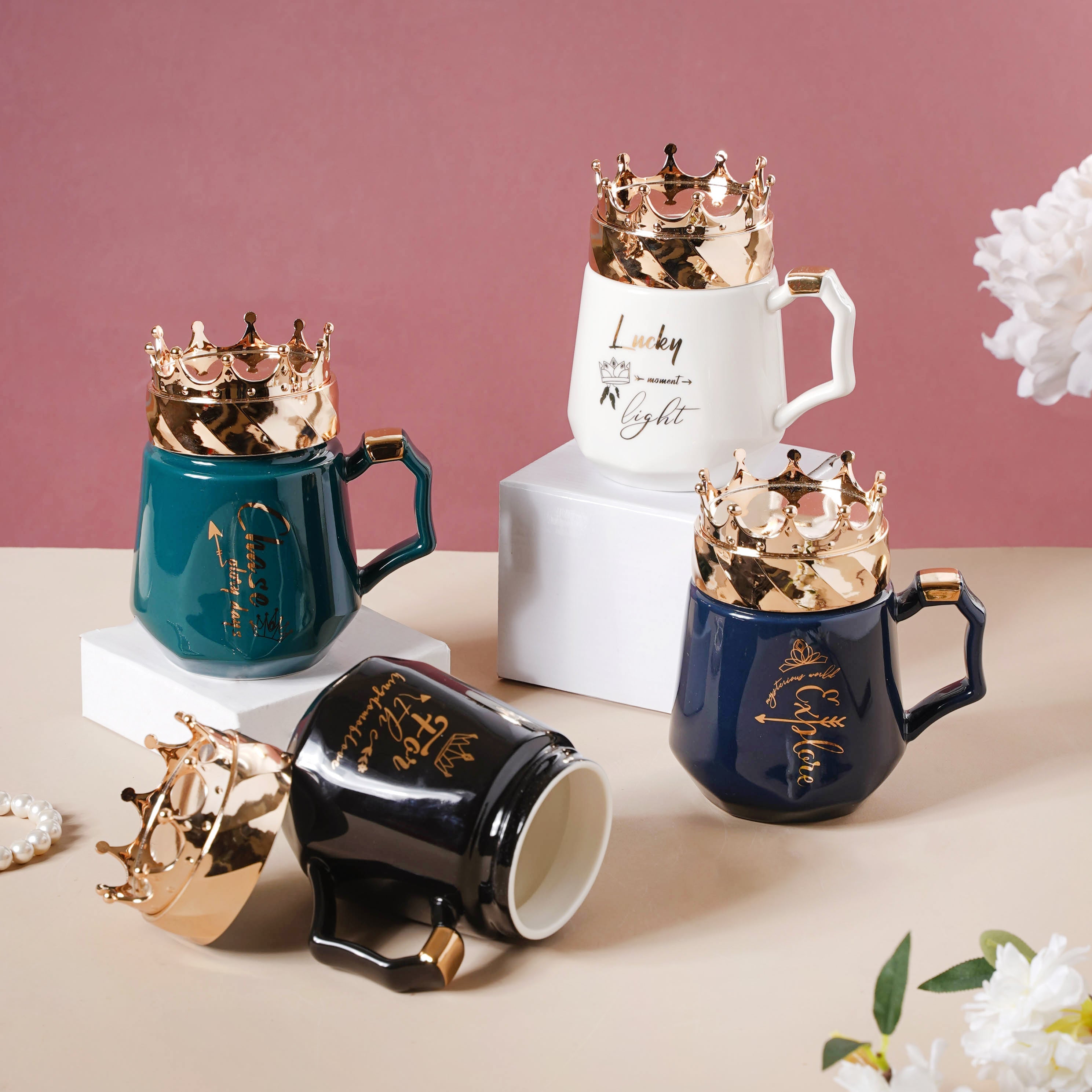 Nestasia Mug With A Crown Lid - view 6