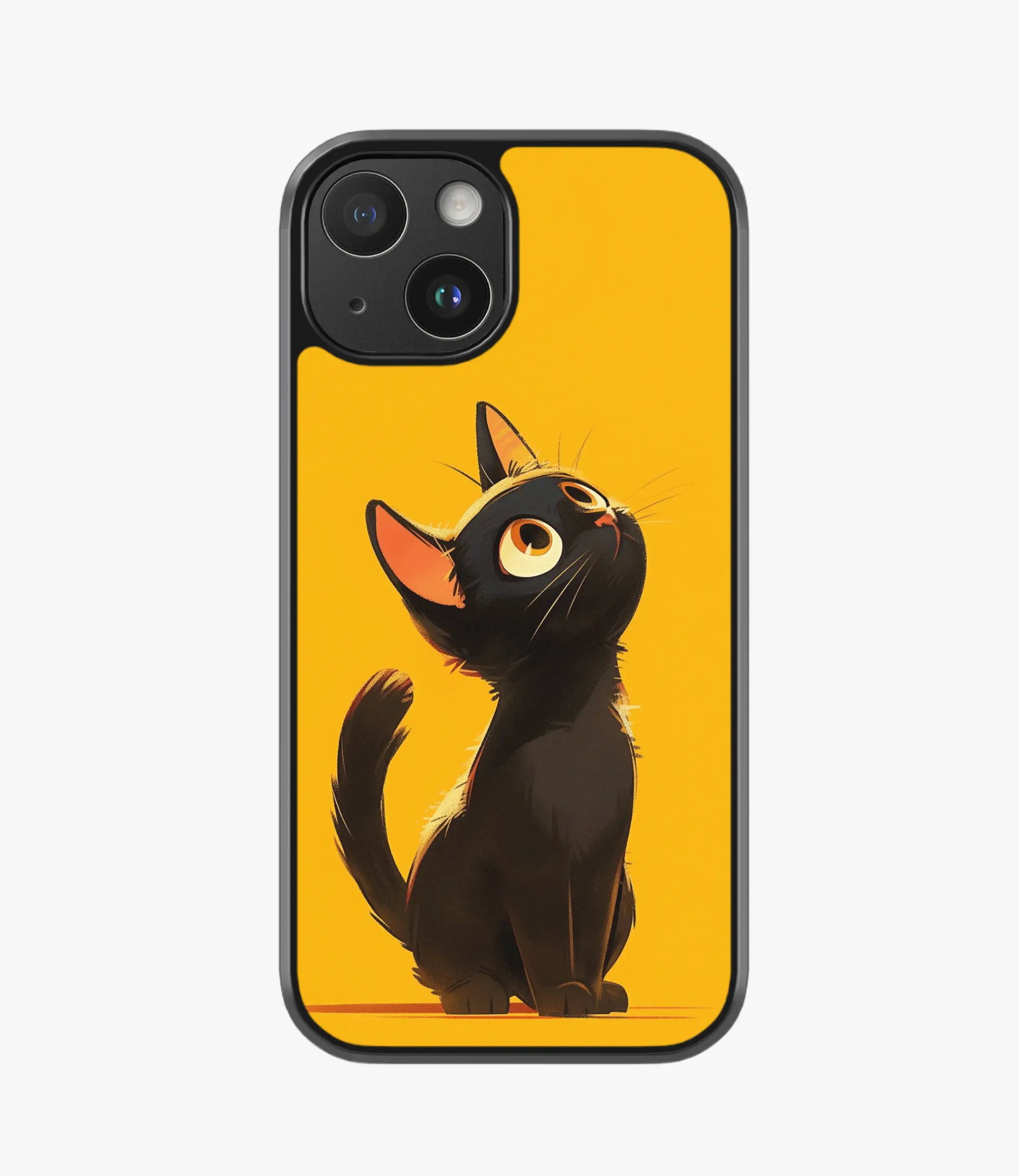 The Case Company Curious Kitten Hybrid Phone Case