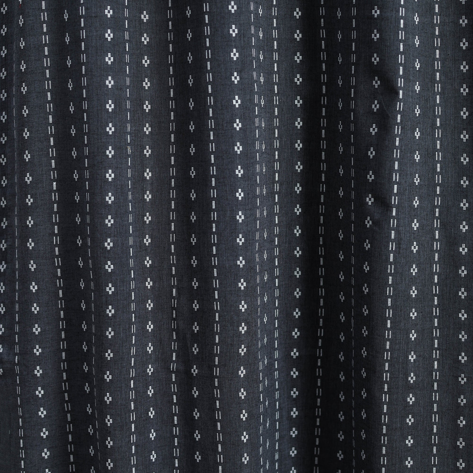 NOORI BAZAR Black - Cotton Door Jacquard Curtain (7 x 3 Feet) 06 - view 2