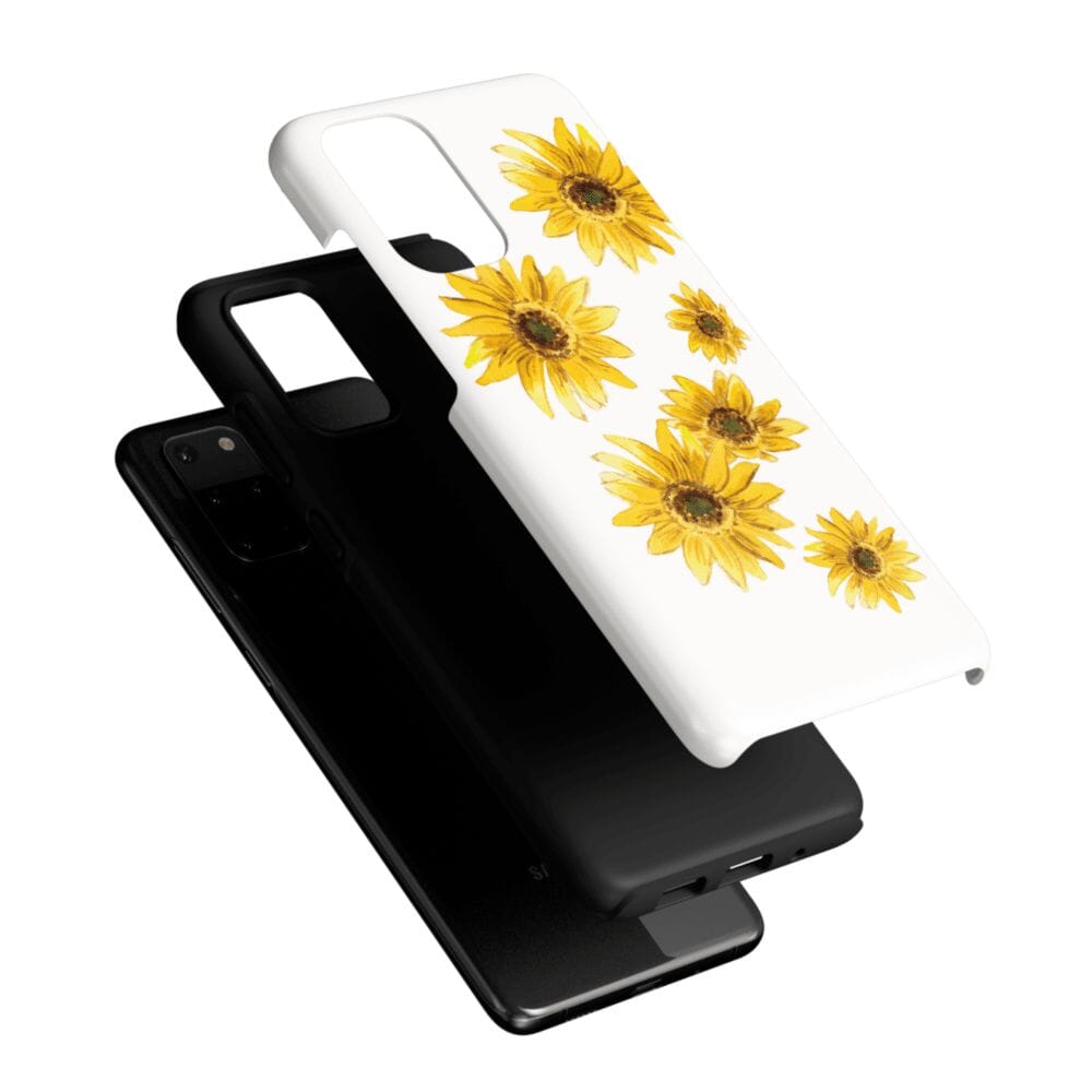 Casetry Golden Garden | Yellow Sunflower Floral Samsung Case - view 41