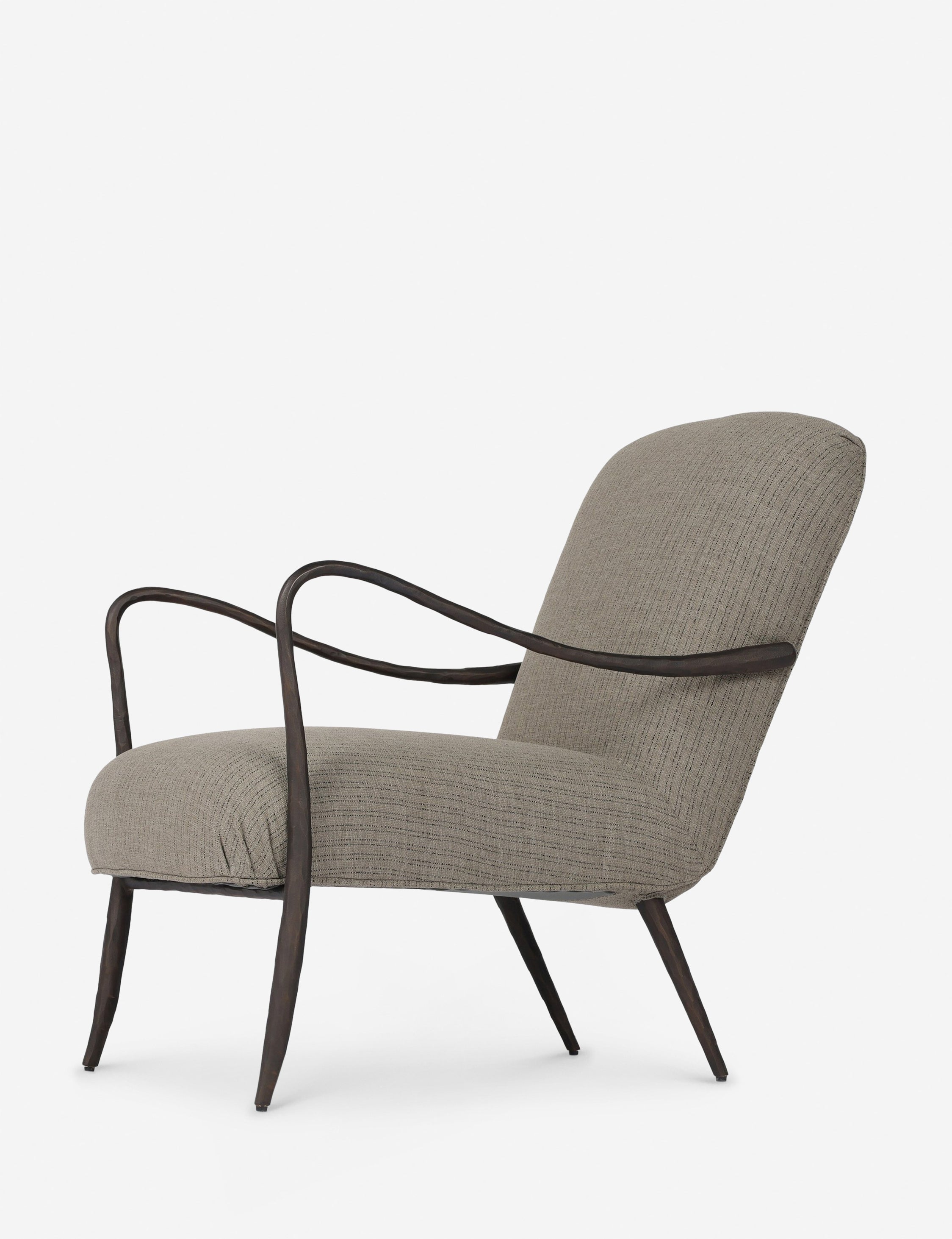 Lulu and Georgia Locke Outdoor Accent Chair by Amber Lewis x Four Hands - view 3