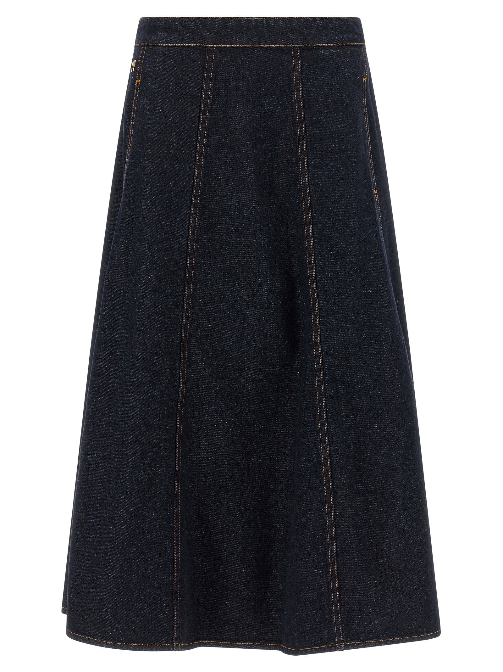 Alberta Ferretti Denim Skirt – 100% cotton