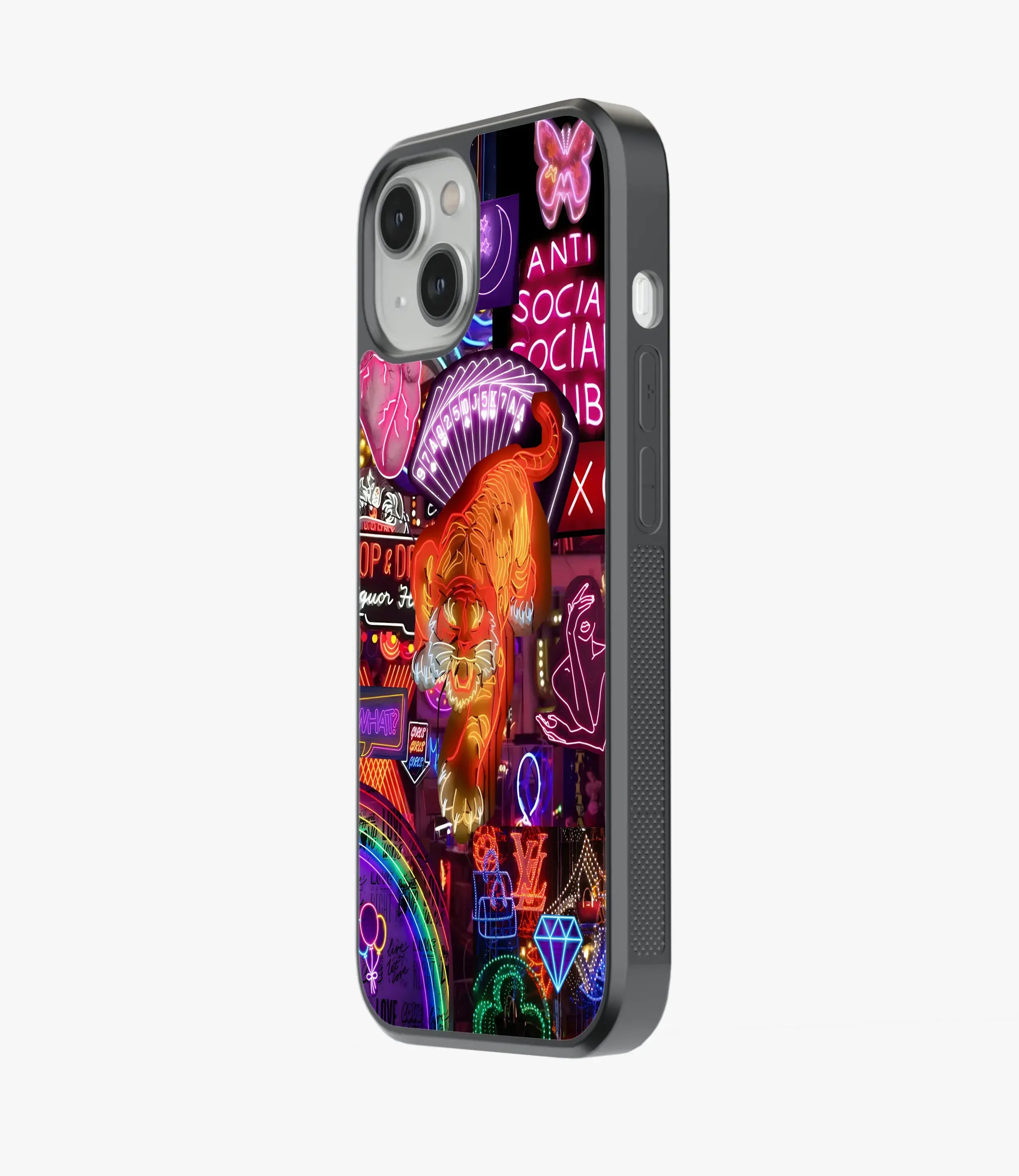 The Case Company Wild Cat Neon Glass Case - view 4