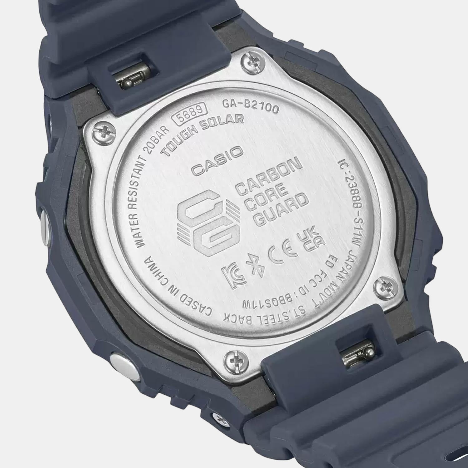 Casio G-Shock Men Quartz Black Dial Analog-Digital Resin Watch G1243 - view 6