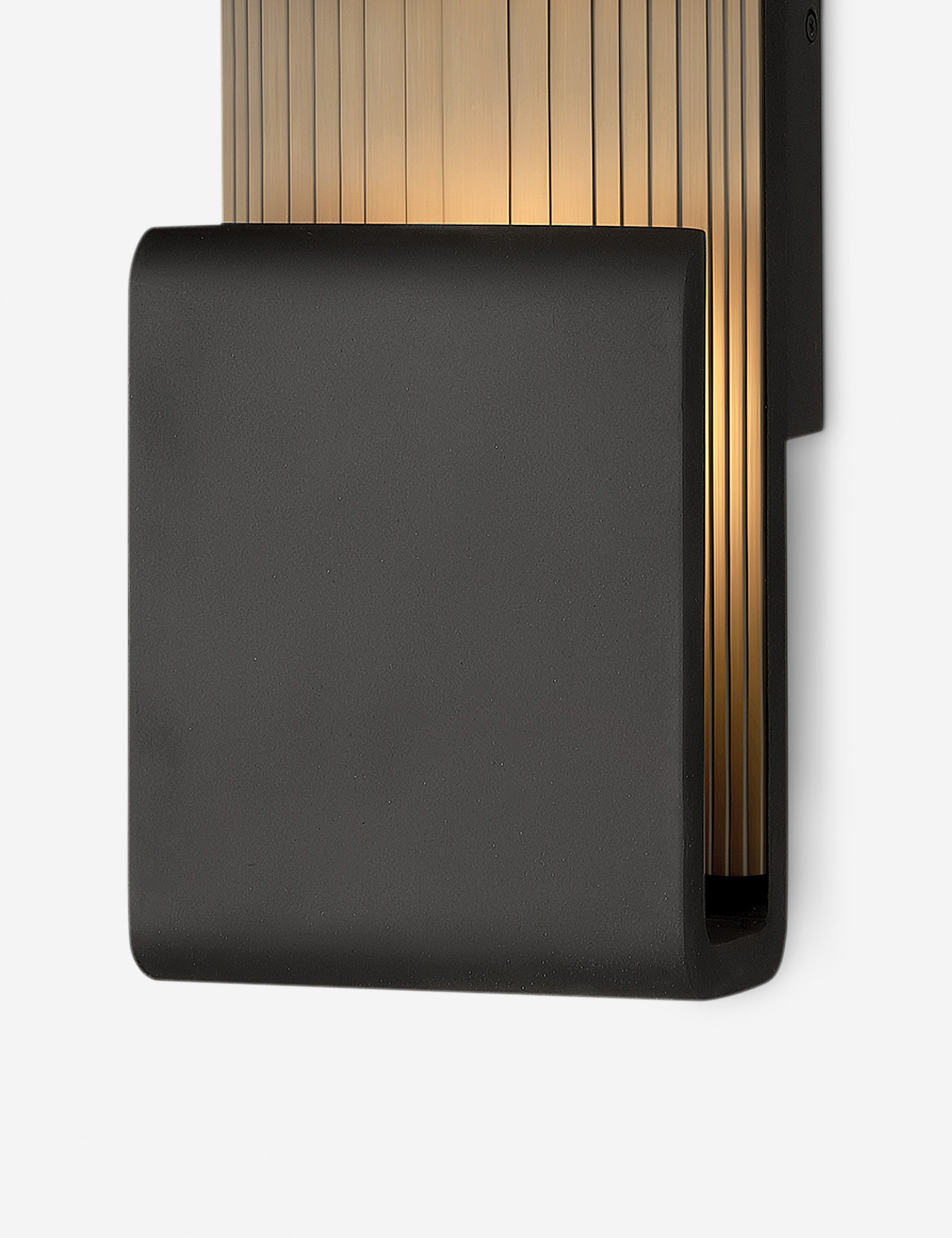 Lulu and Georgia Pacey Outdoor Sconce – Black - view 4