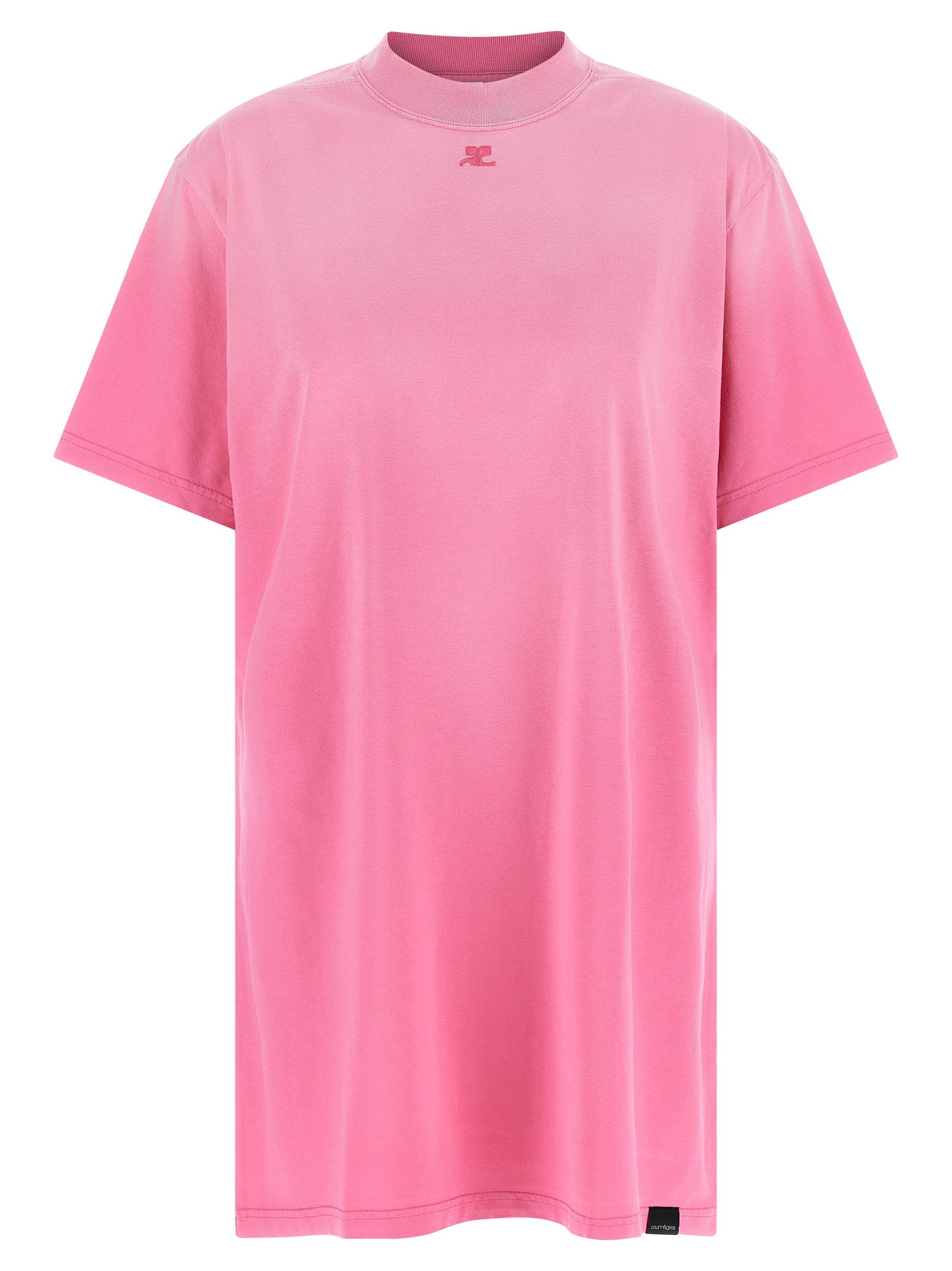 Courreges Solarized T-shirt Dress – 100% cotton