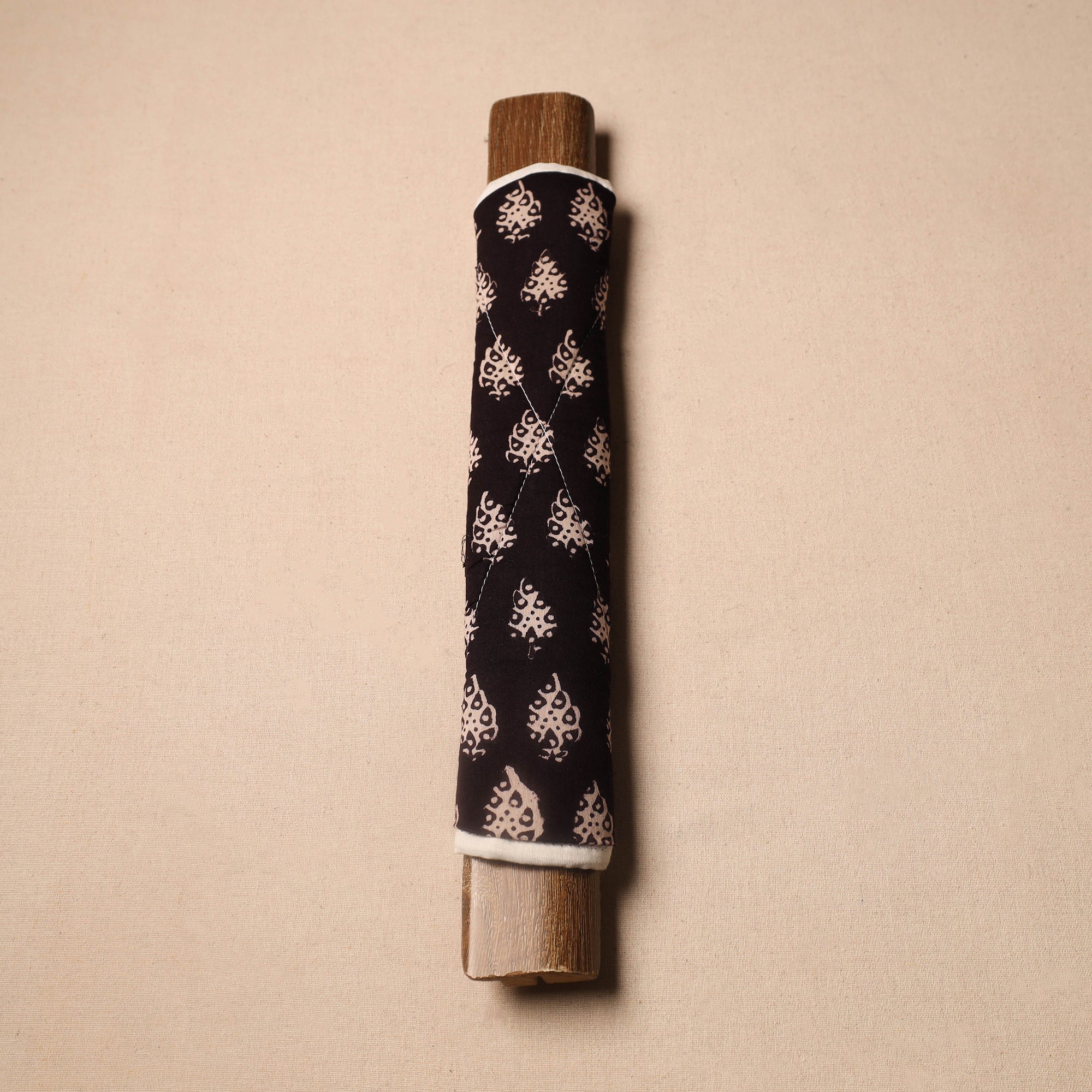 JALPARI Black - Handmade Cotton Fridge Handle Cover 23