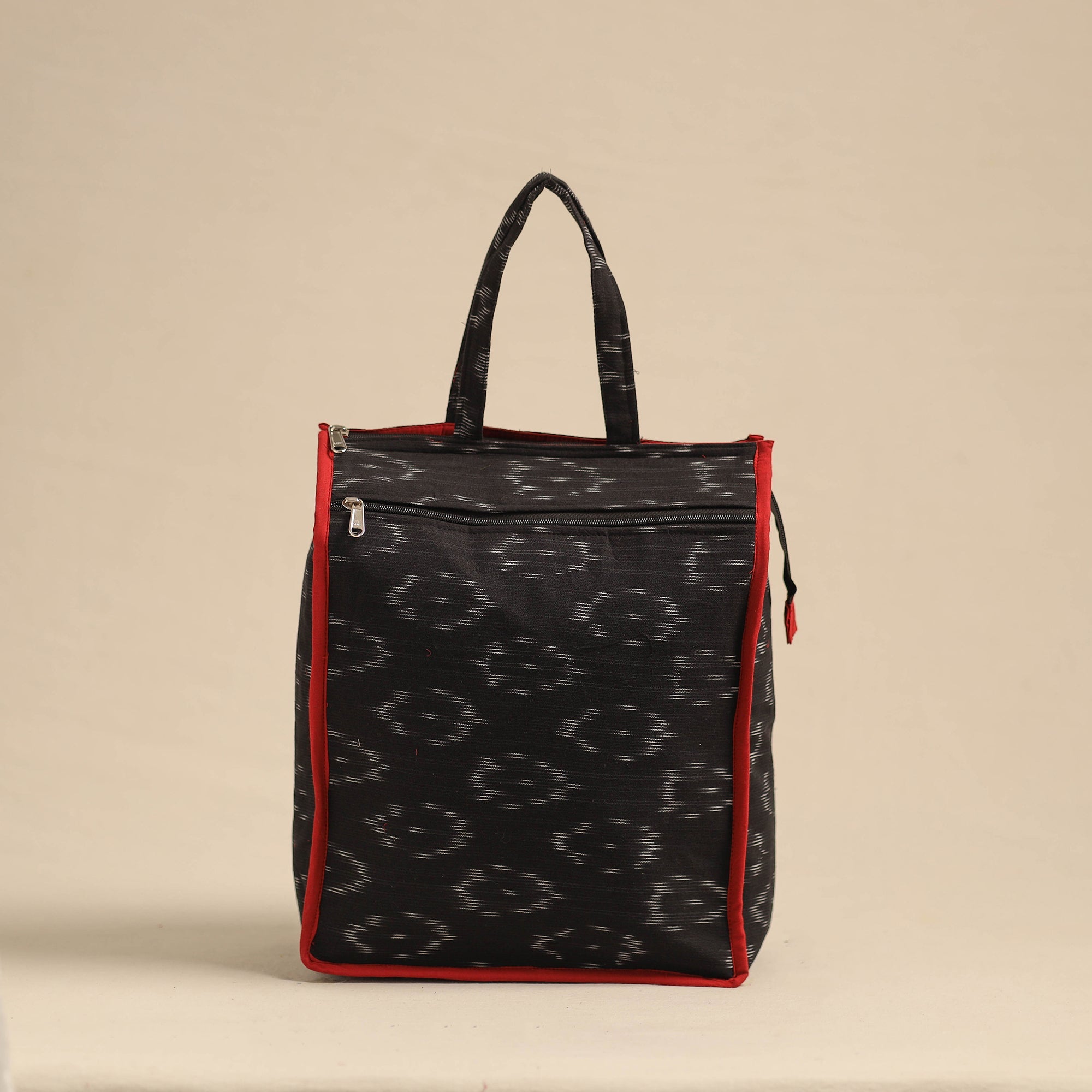 NOORI BAZAR Black - Eco-Friendly Handmade Cotton Handbag for Women 28