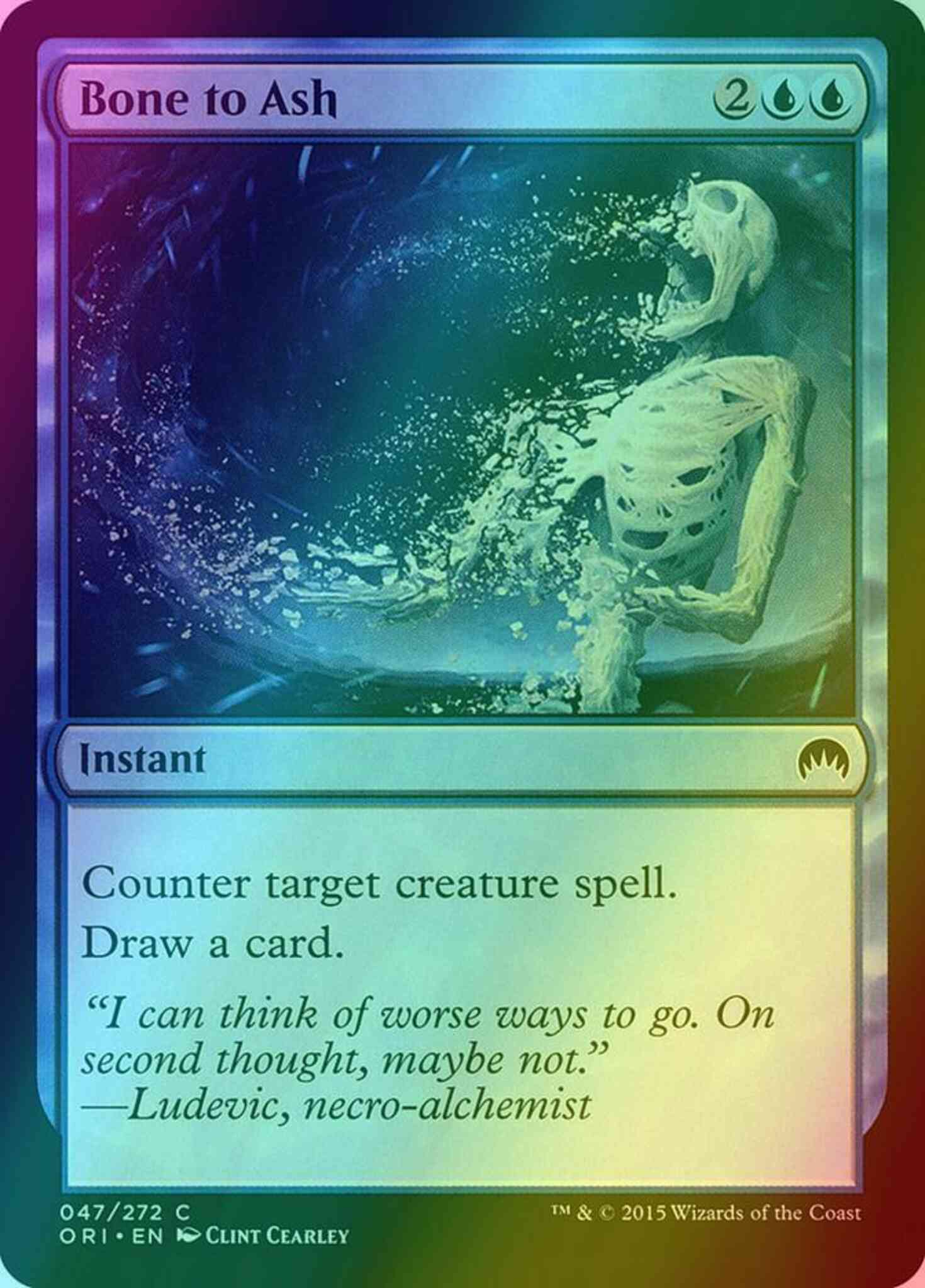 Ash 47 magic – Bone to Ash [47] [Magic Origins] [Foil]